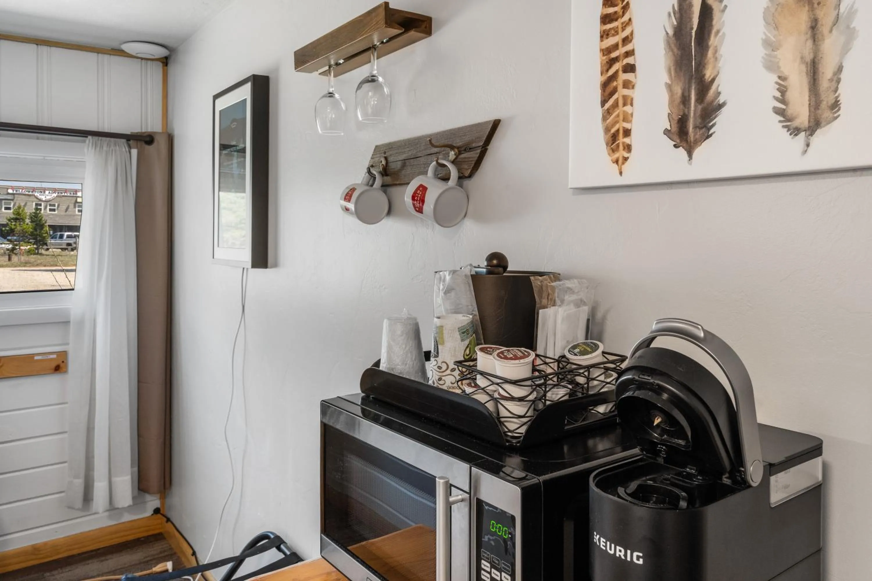 Coffee/tea facilities in The Bucking Moose