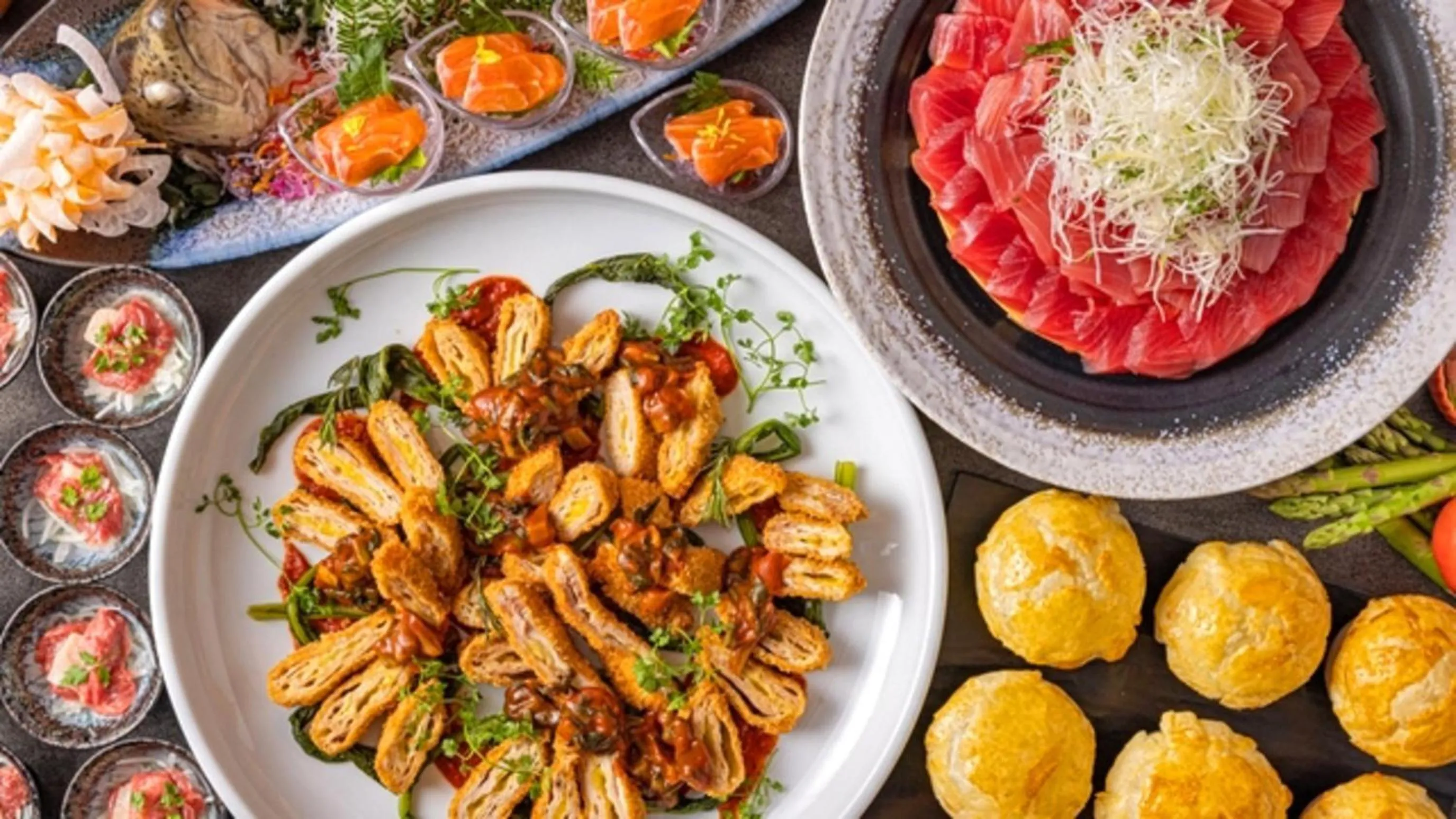 Dinner in Kyukamura Norikura-Kogen