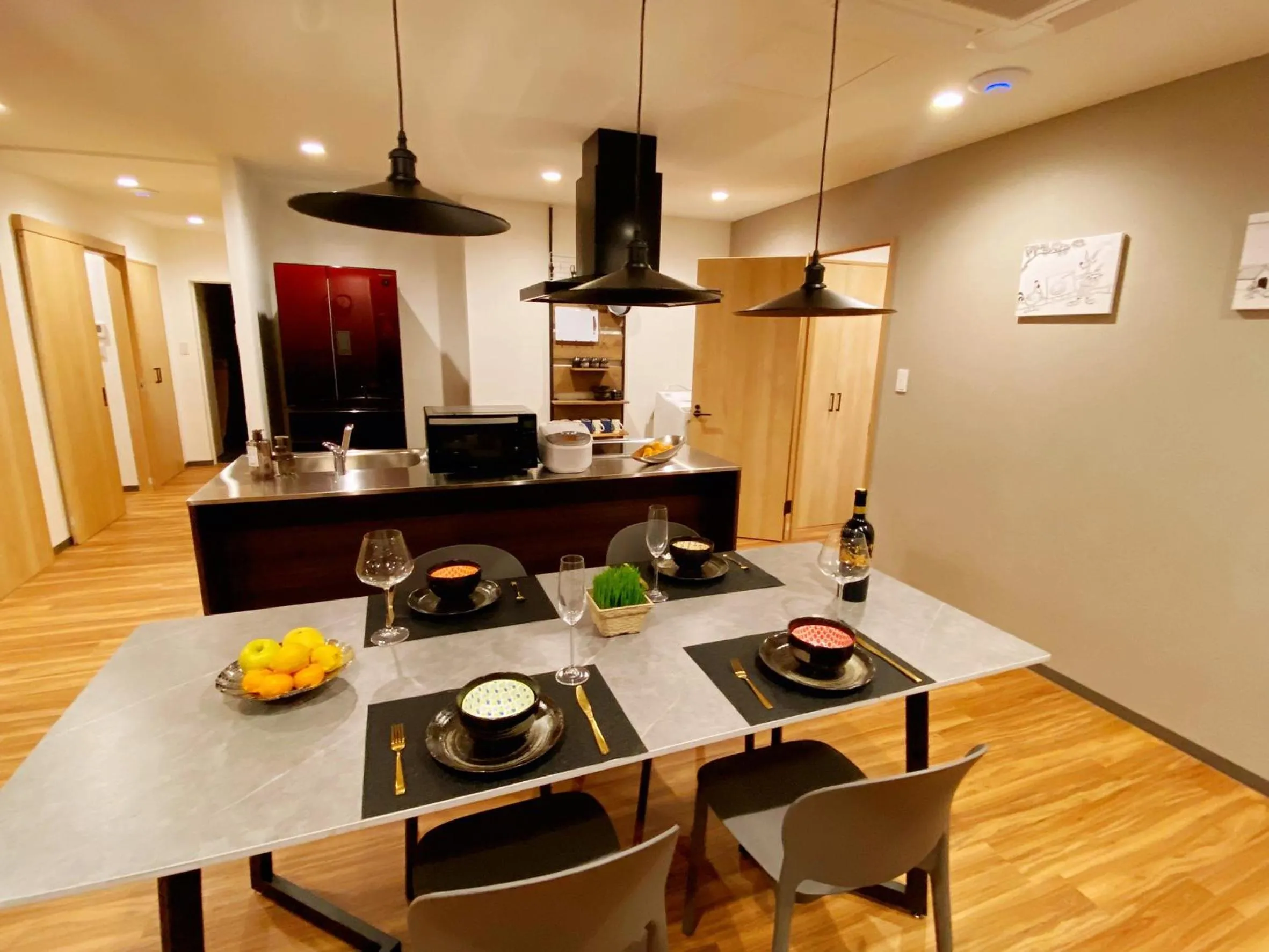 Kitchen or kitchenette in Q FOX GMG HOTEL