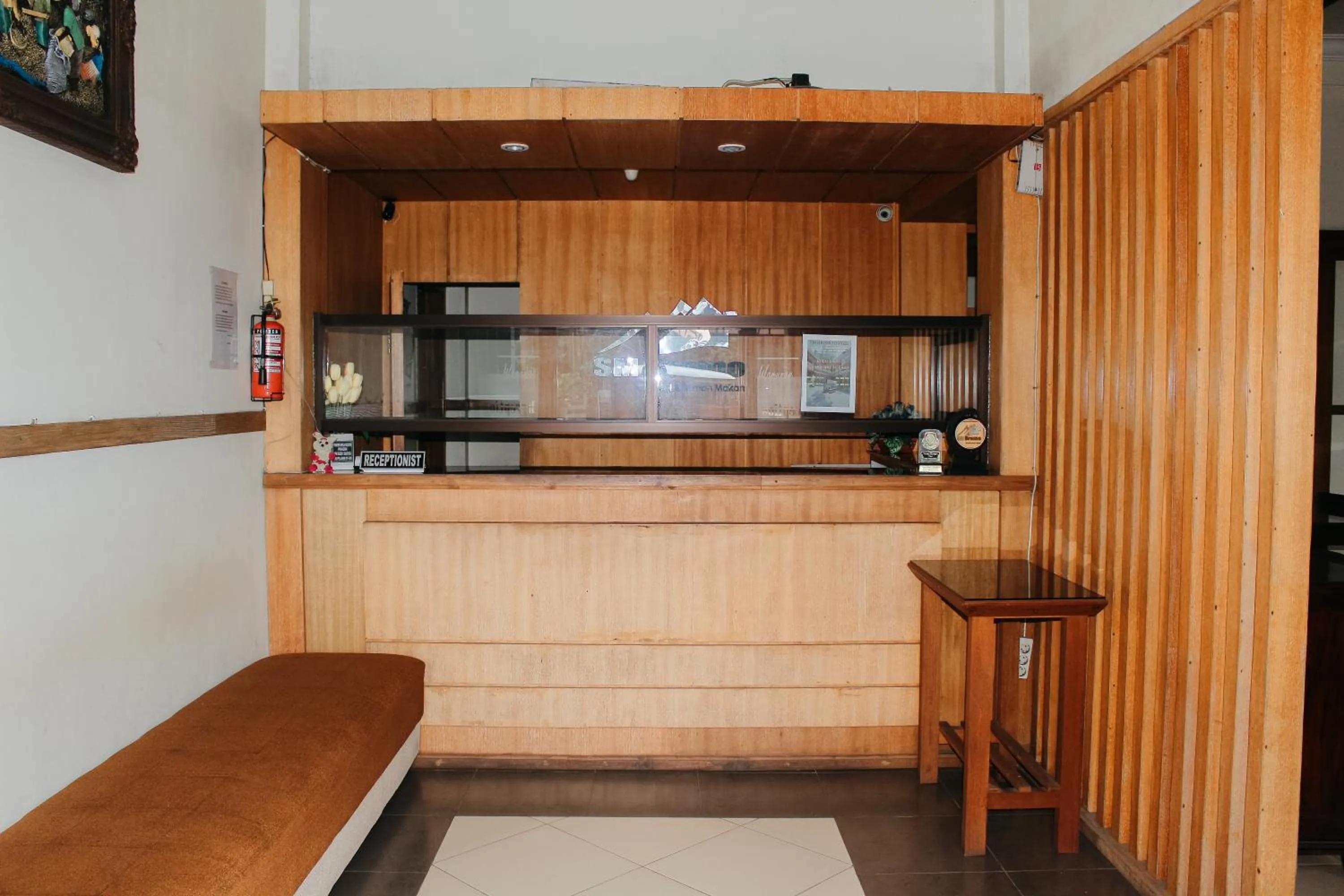 Lobby or reception in SM Bromo Hotel