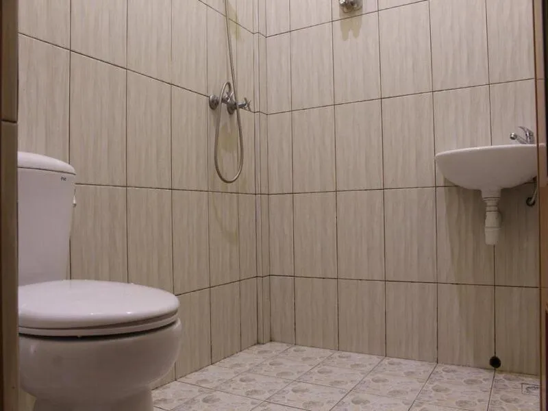 Bathroom in SM Bromo Hotel