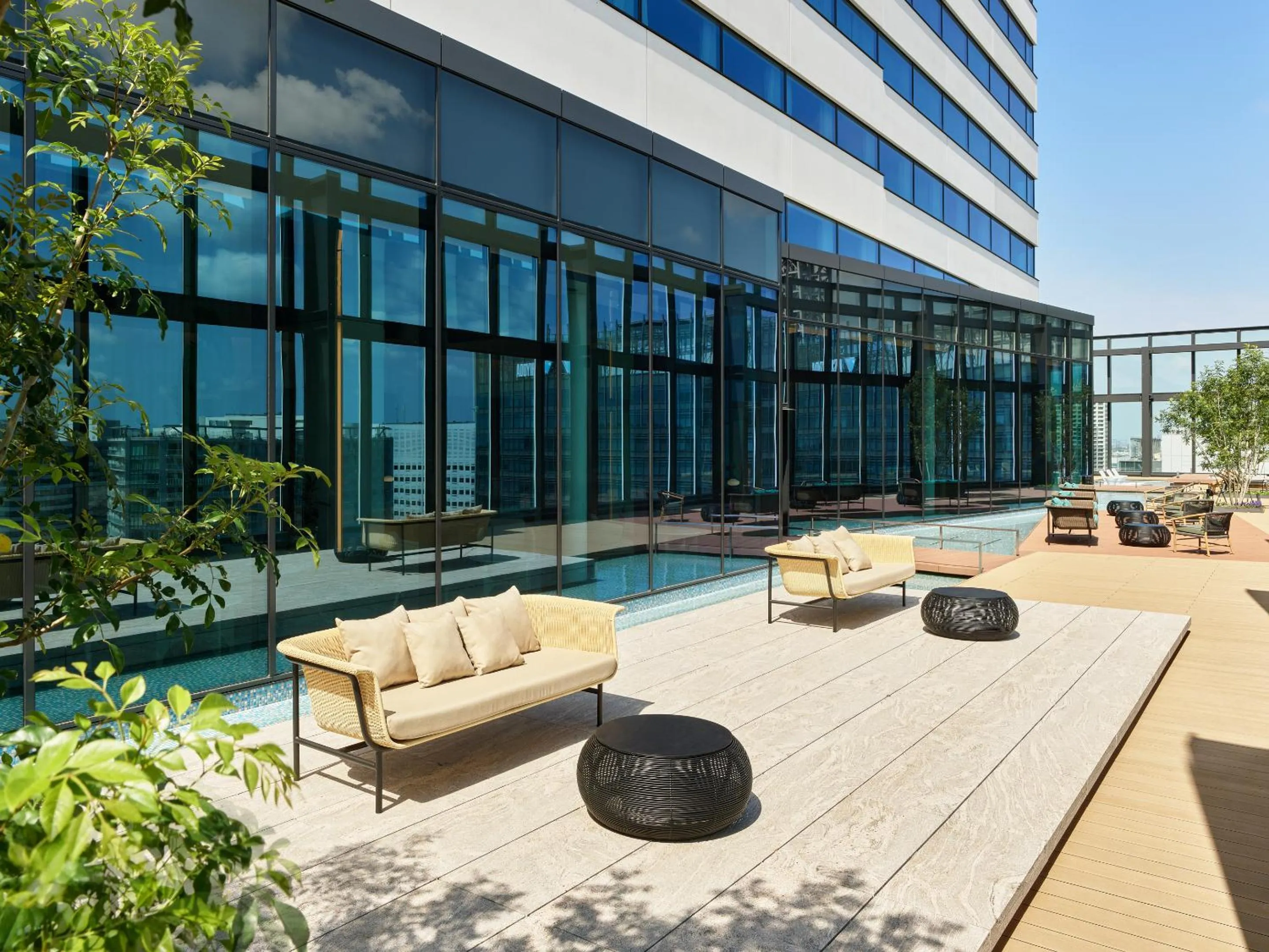 Balcony/Terrace in Mitsui Garden Hotel Yokohama Minatomirai Premier