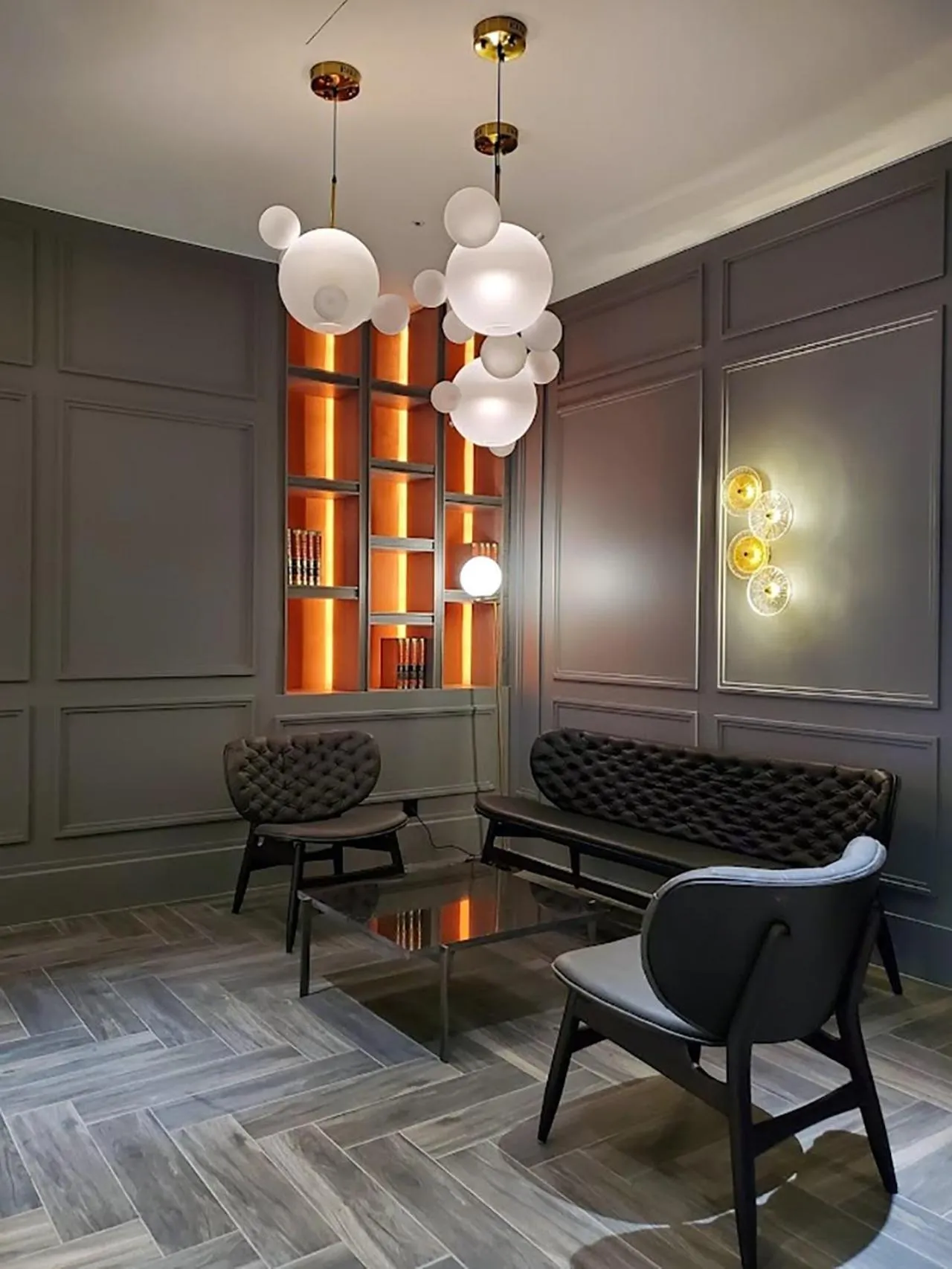 Living room in Domo Hotel