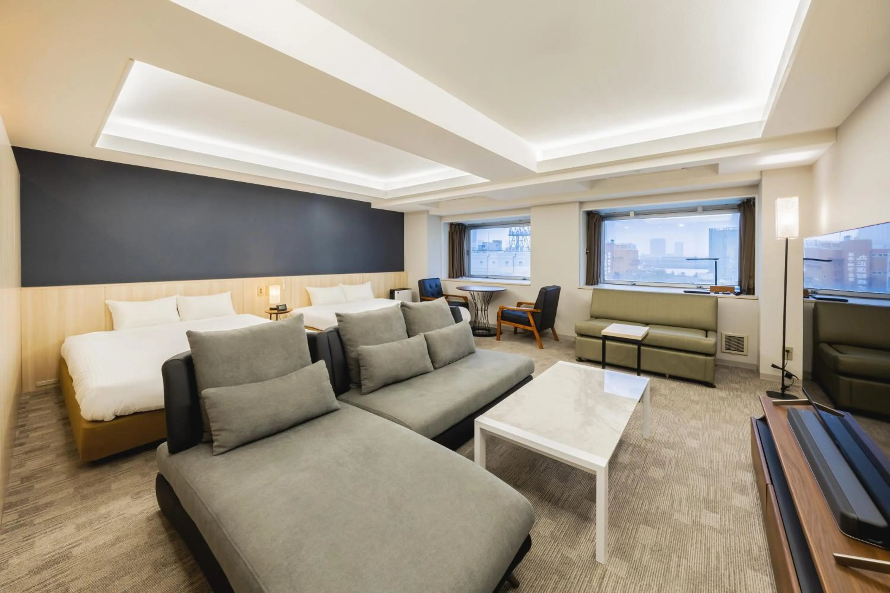 Photo of the whole room in L stay & grow Harumi