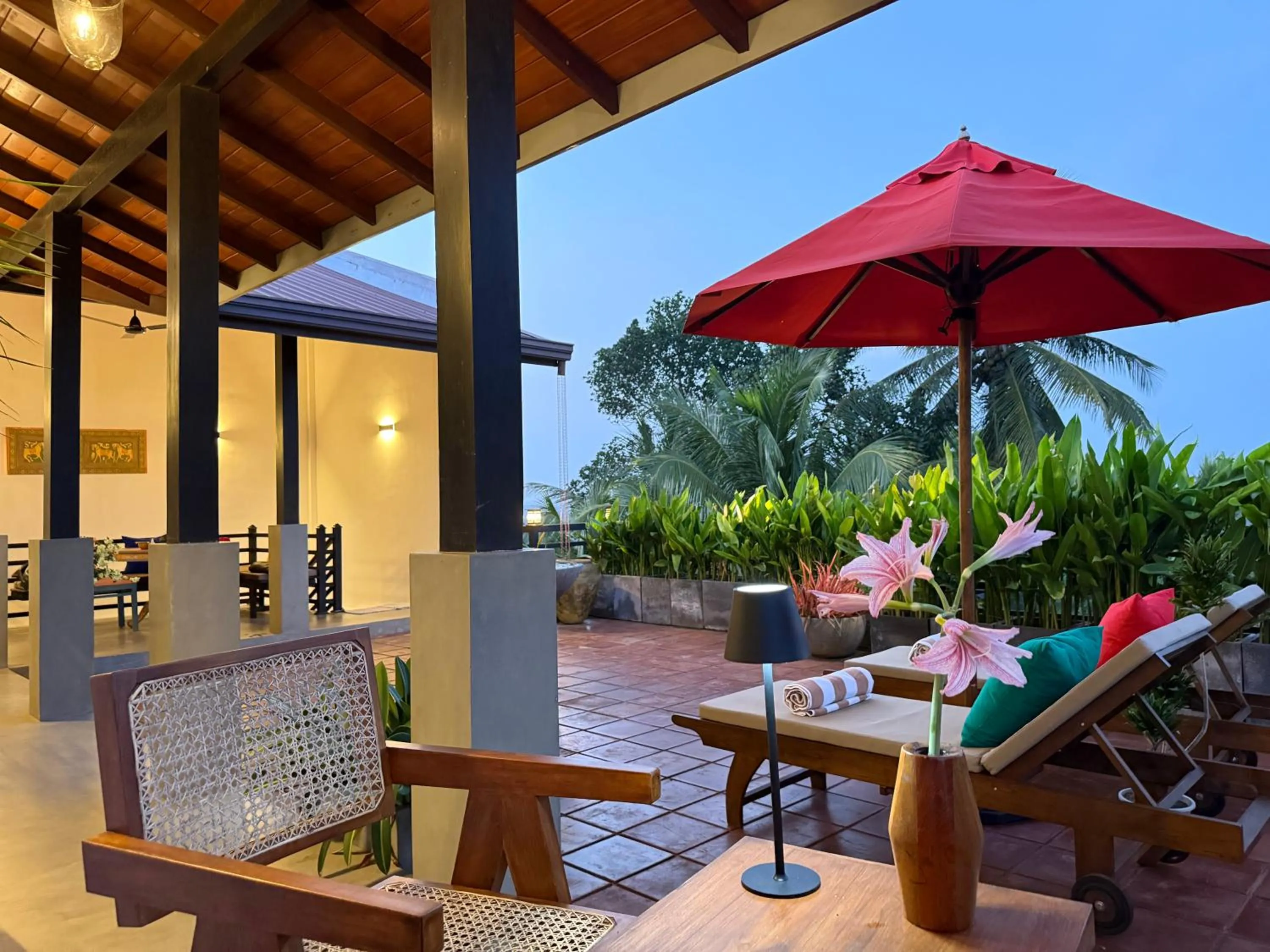 Patio in D' Art VILLA RETREAT AND SPA