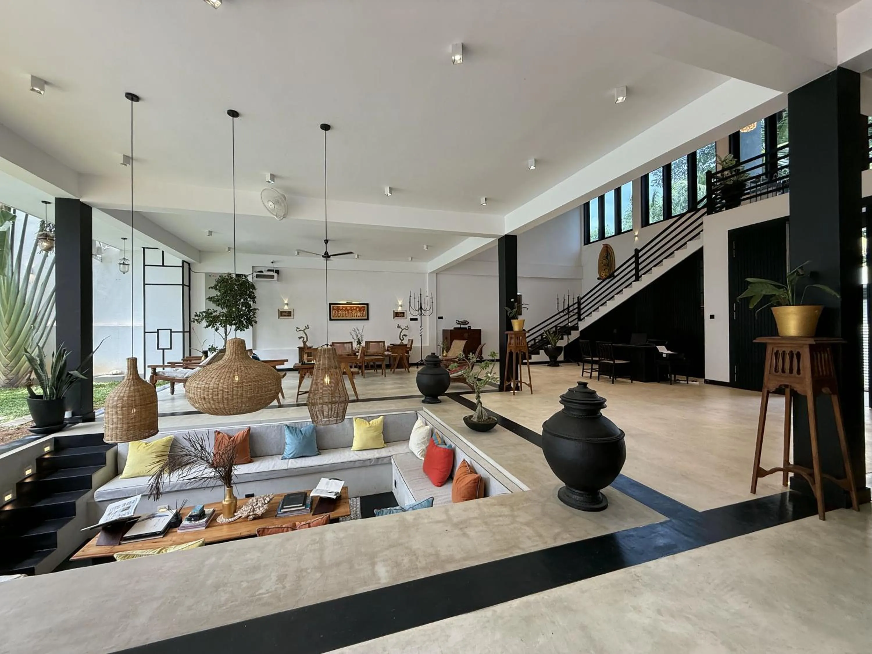 Seating area in D' Art VILLA RETREAT AND SPA