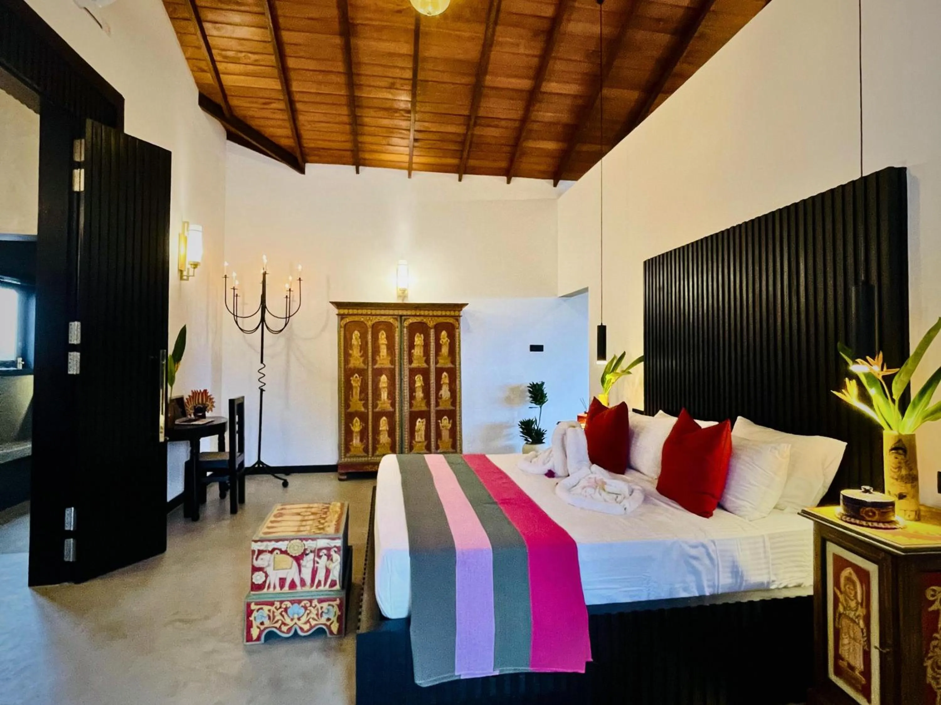 Bed in D' Art VILLA RETREAT AND SPA