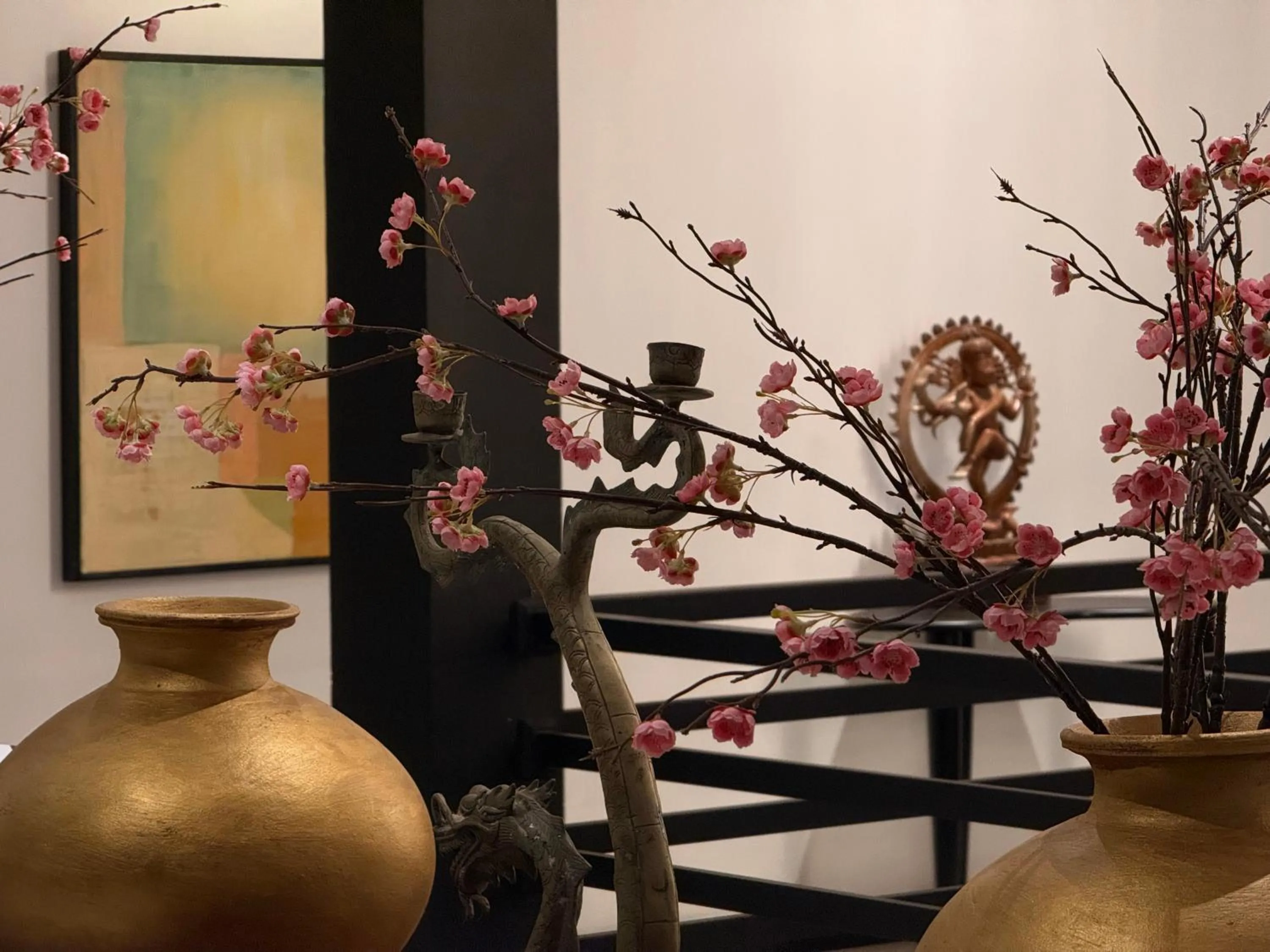 Decorative detail in D' Art VILLA RETREAT AND SPA