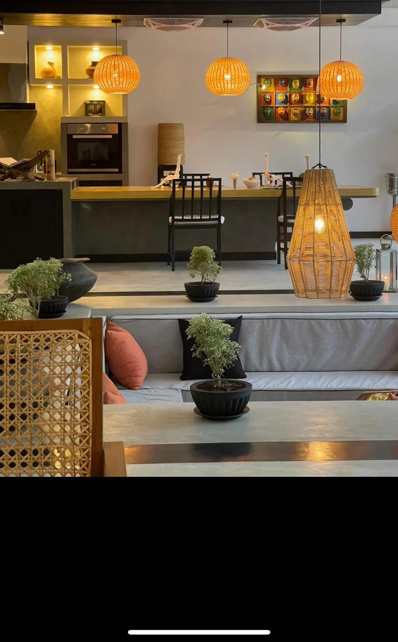 Kitchen or kitchenette in D' Art VILLA RETREAT AND SPA