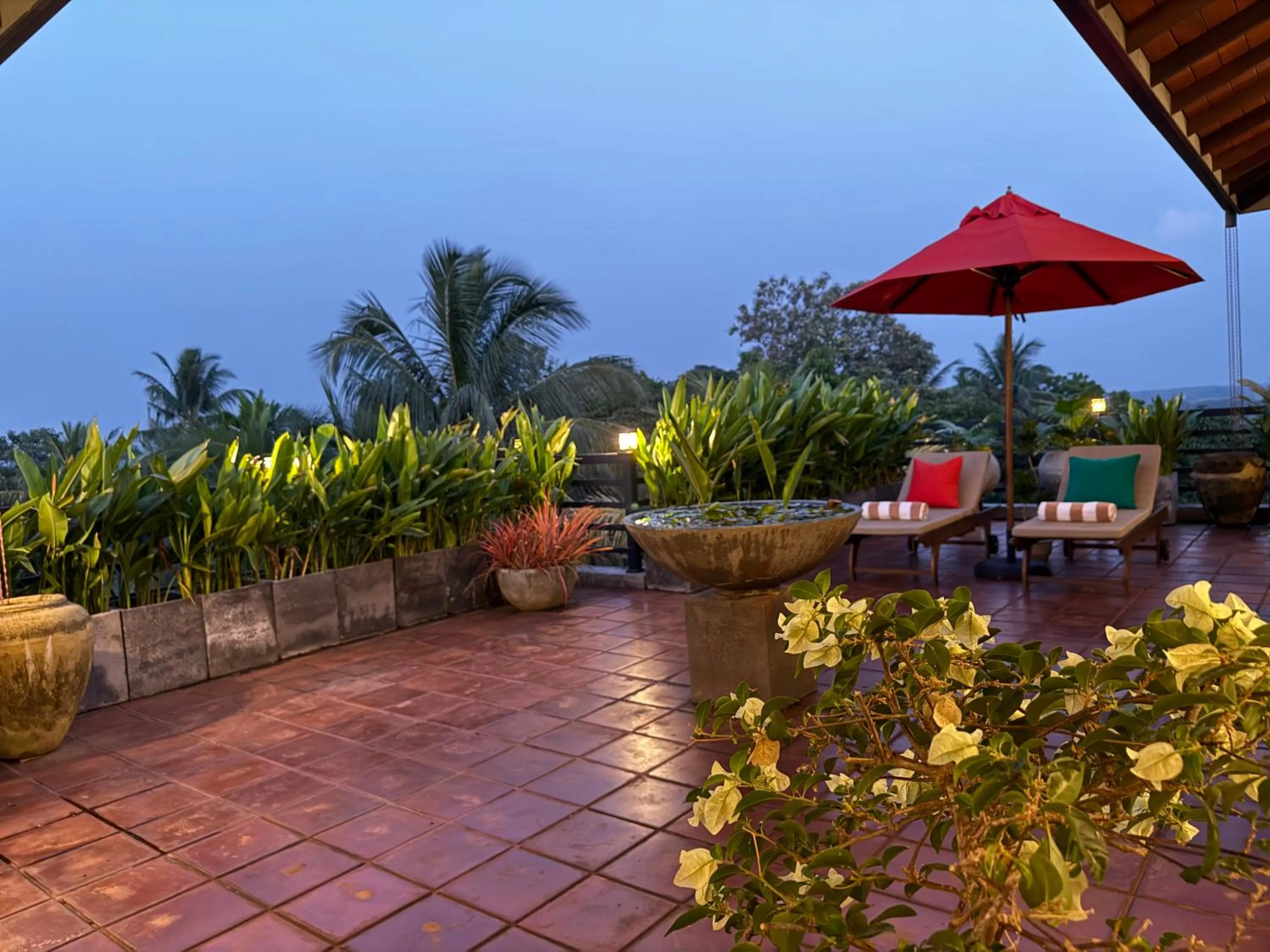 Balcony/Terrace in D' Art VILLA RETREAT AND SPA