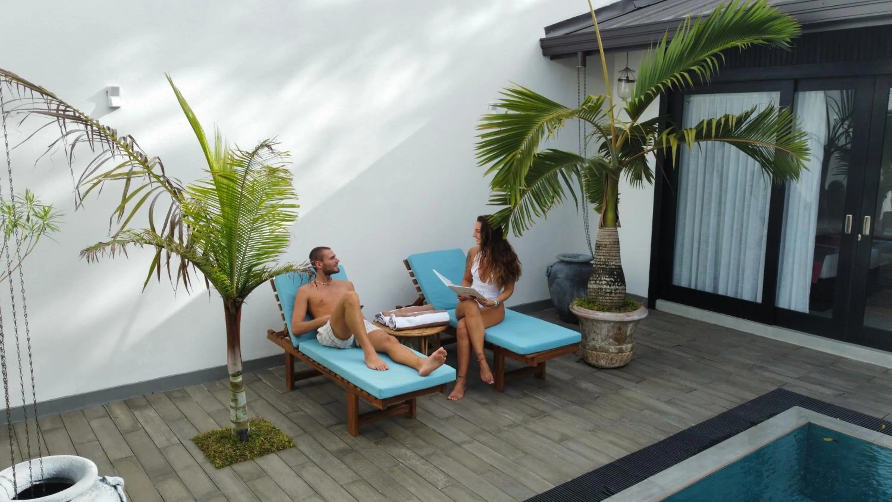 Patio in D' Art VILLA RETREAT AND SPA