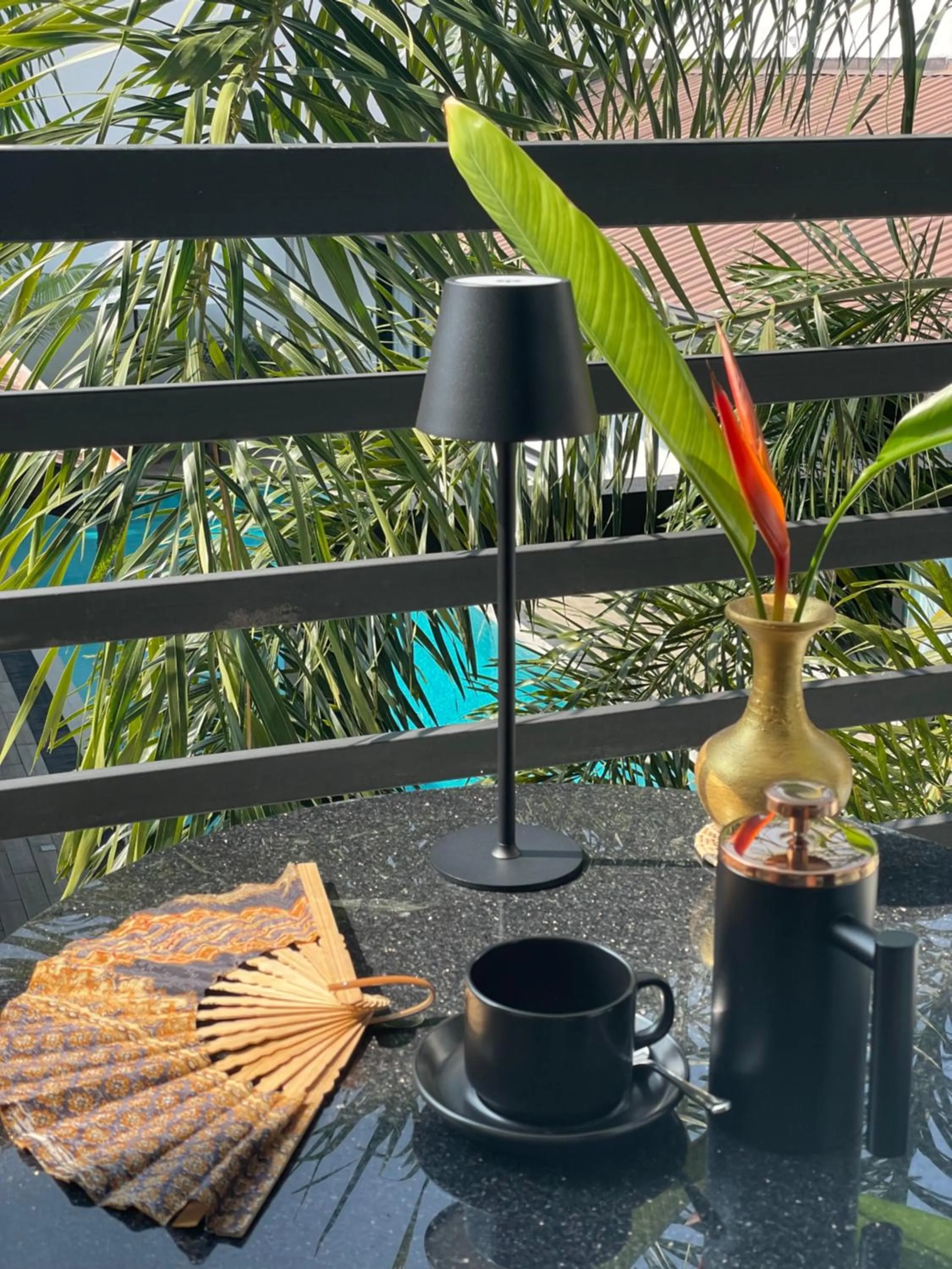 Balcony/Terrace in D' Art VILLA RETREAT AND SPA