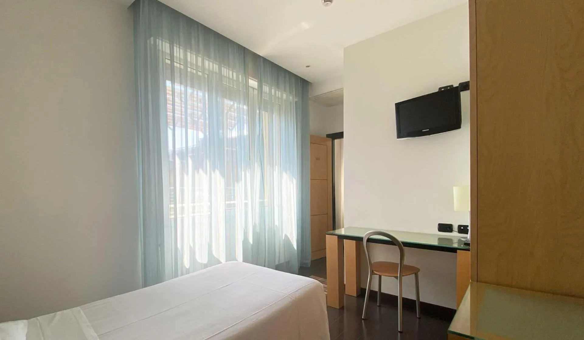 Bed in Luxury Rooms Padova Station