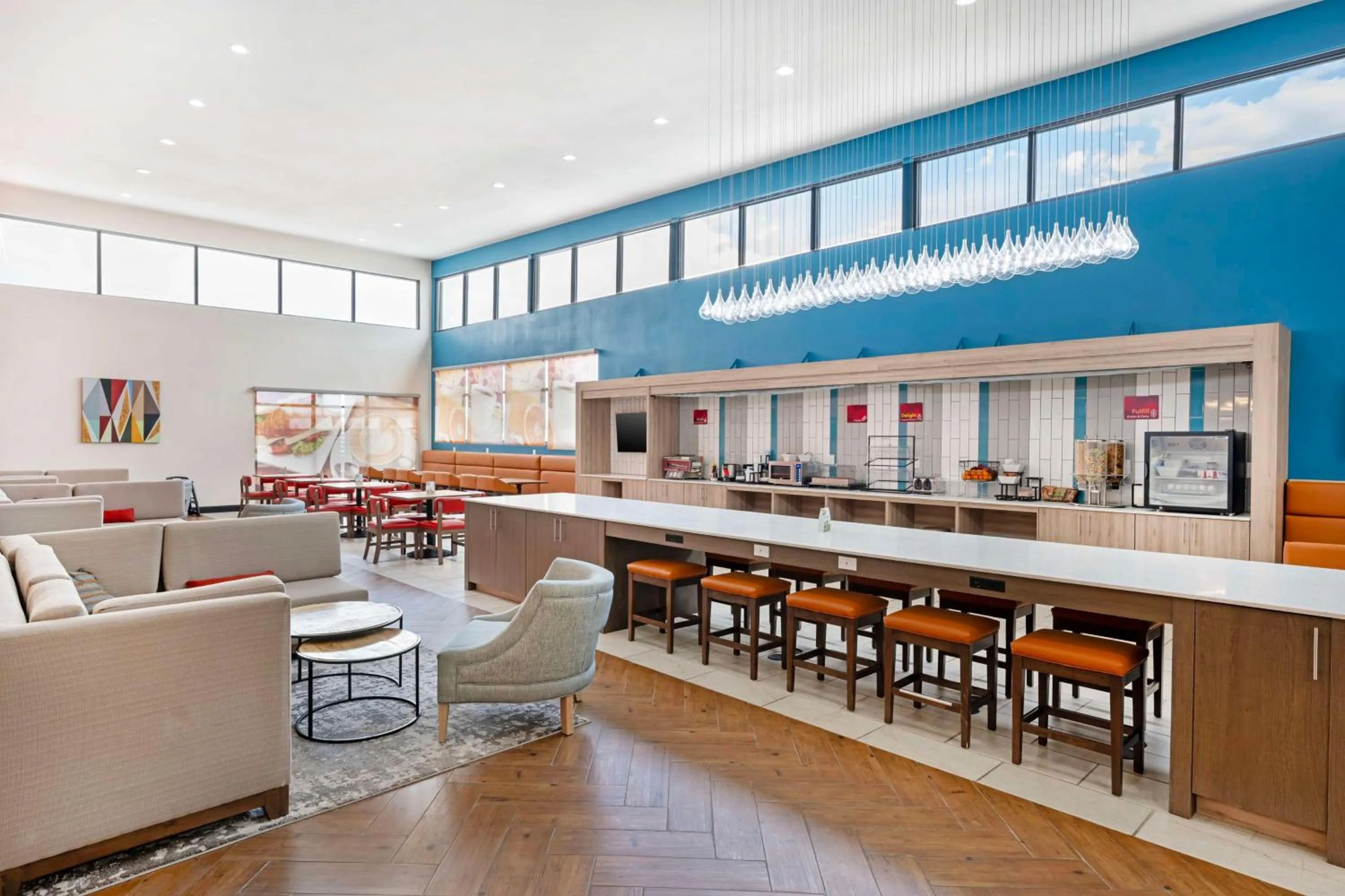 Breakfast in Best Western Plus Executive Residency Carlsbad Hotel