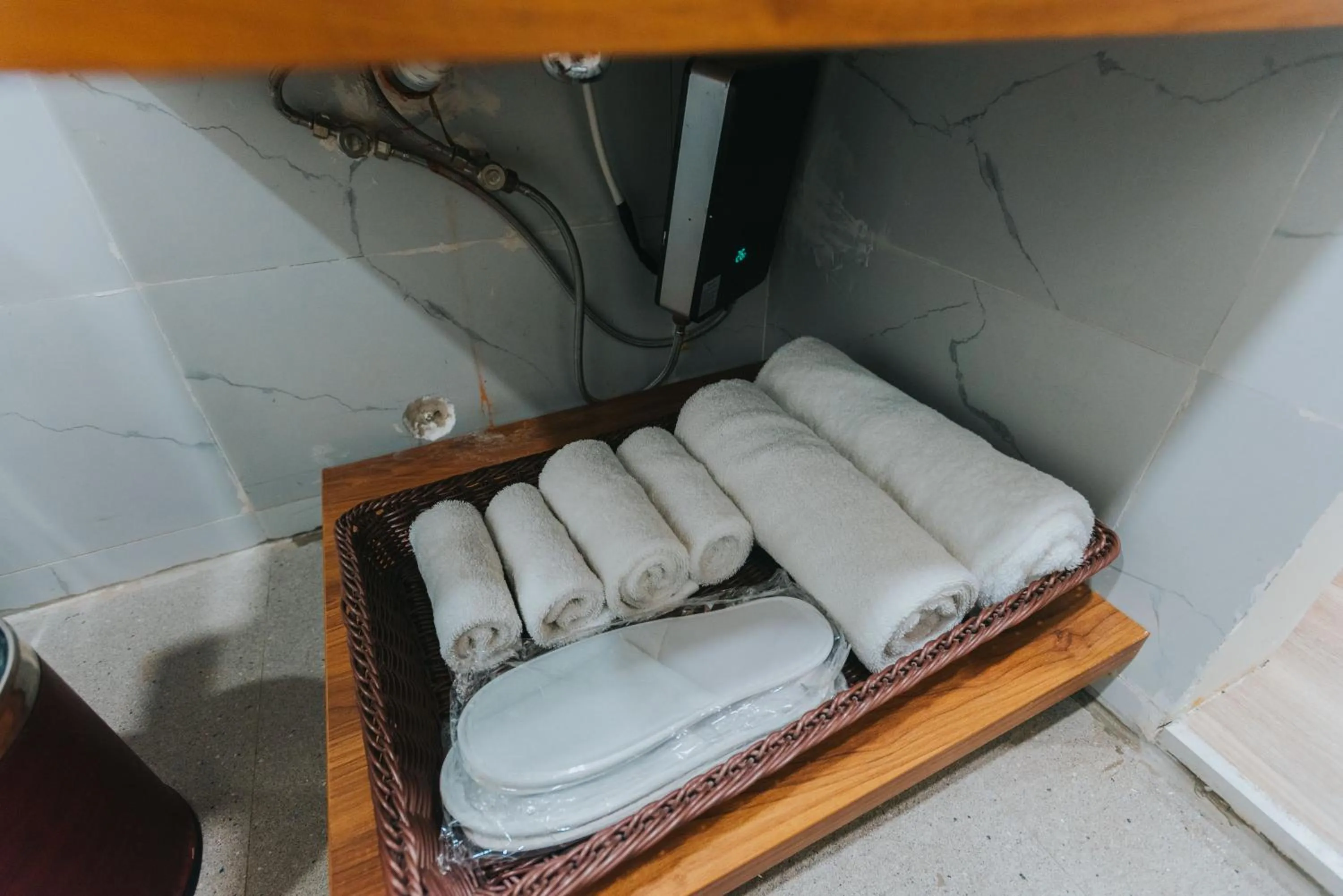 towels in SureStay Studio by Best Western Clarkview Angeles City