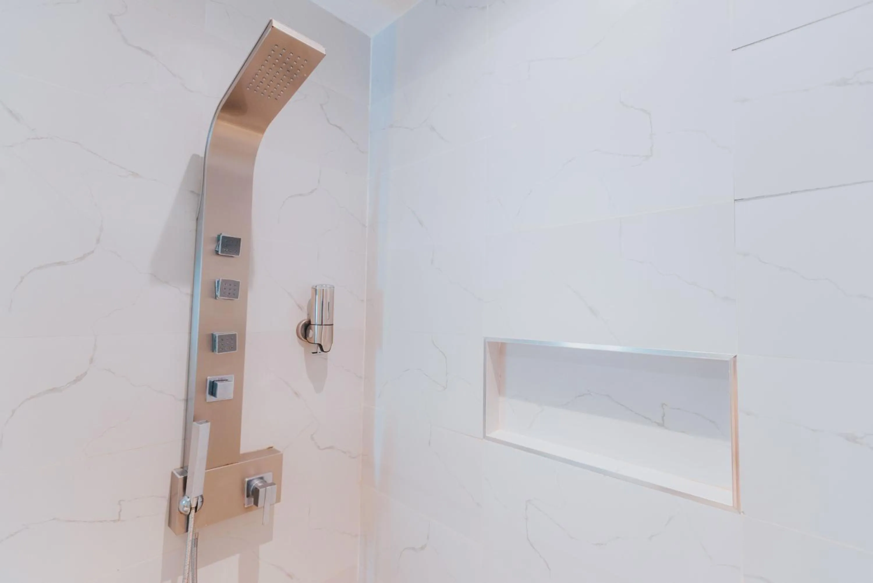 Bathroom in SureStay Studio by Best Western Clarkview Angeles City