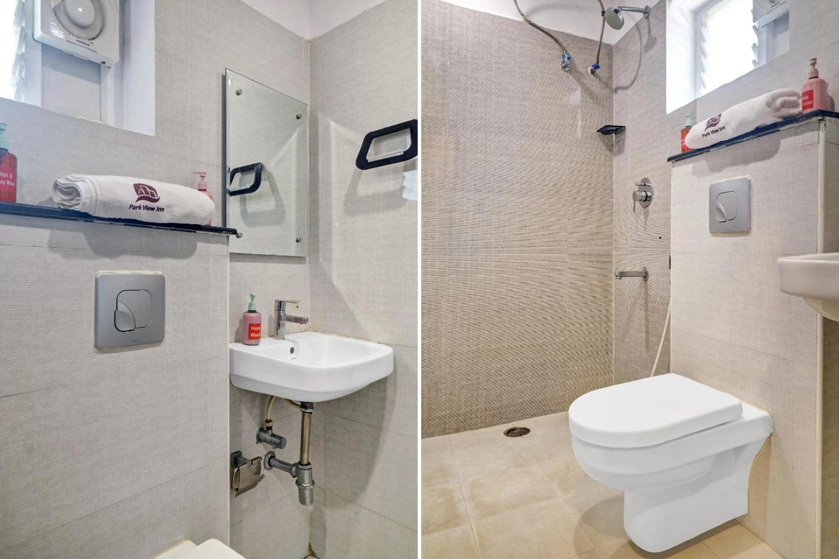 Bathroom in Super Townhouse RCC PARK VIEW INN