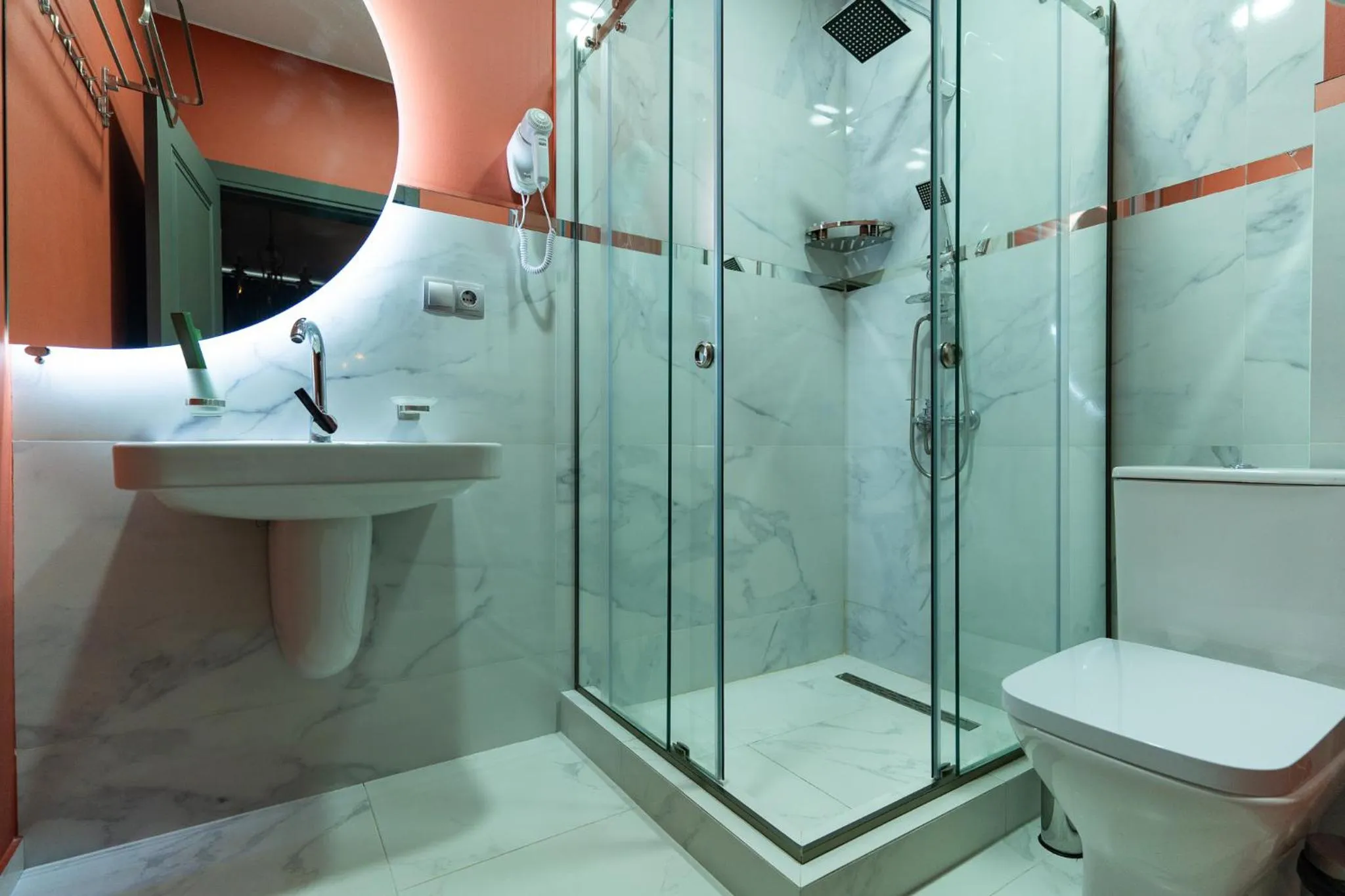 Bathroom in Trinity Hotel