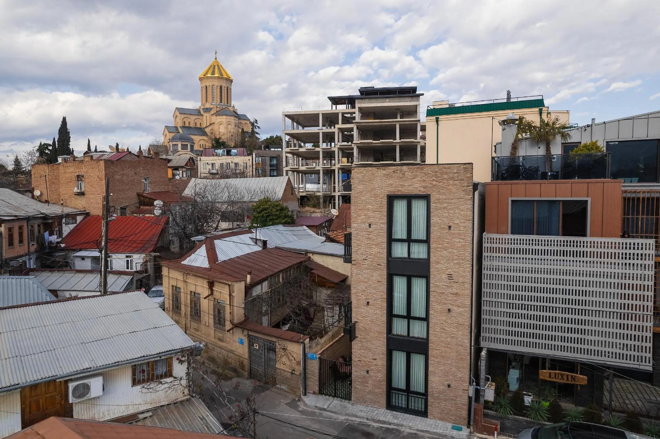 Property building in Trinity Hotel