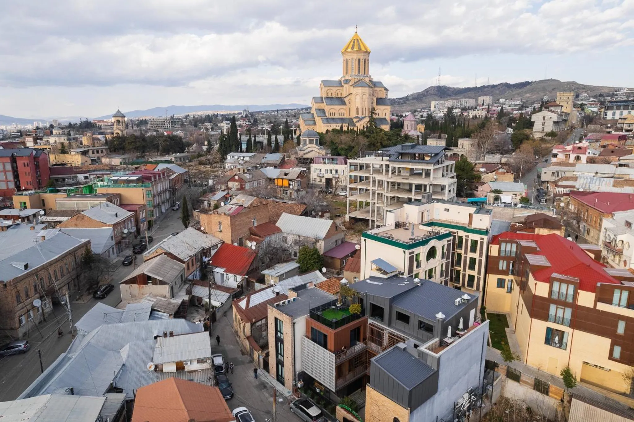 Property building in Trinity Hotel