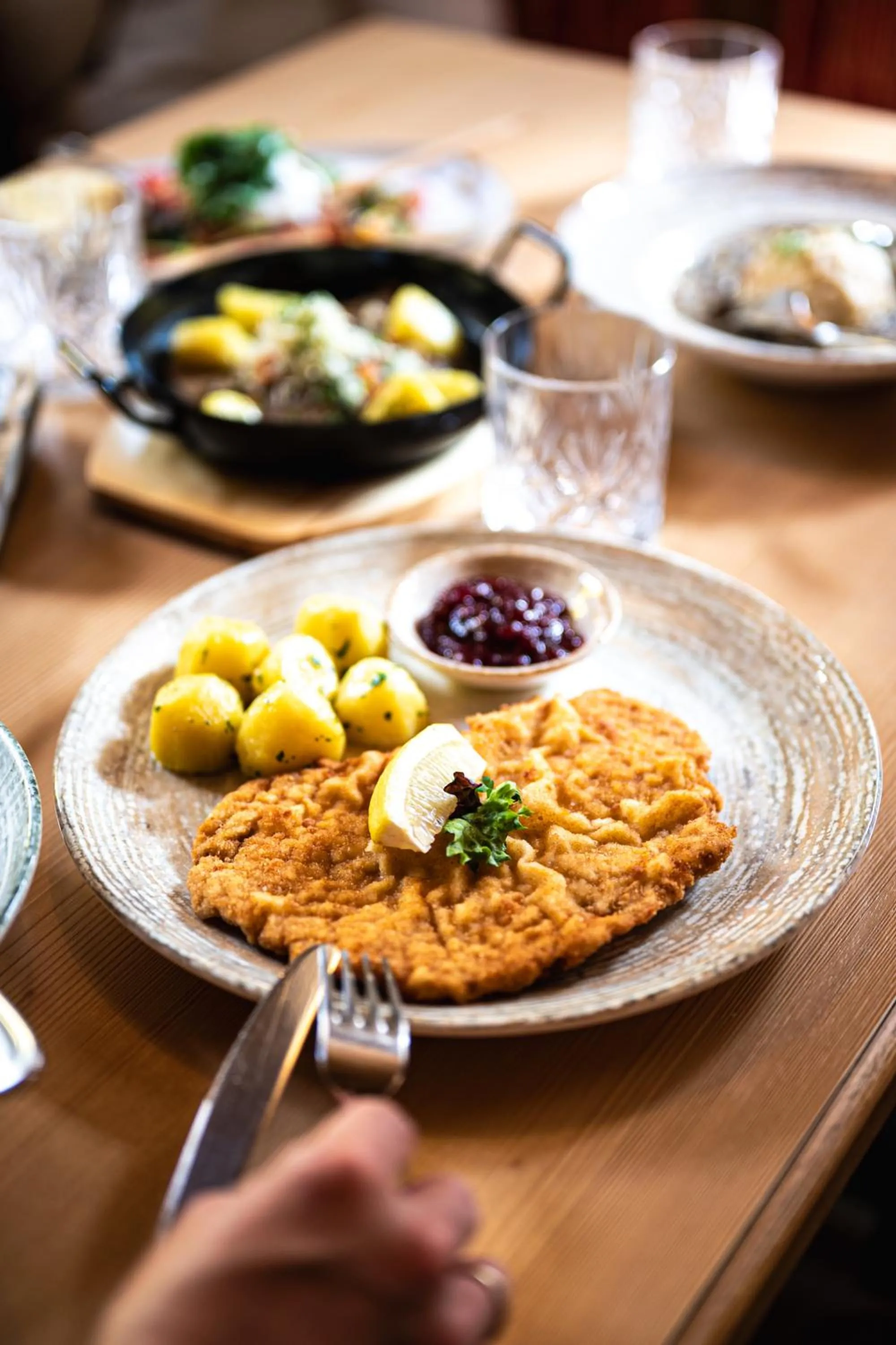 Dinner in Der Thomataler Wirt