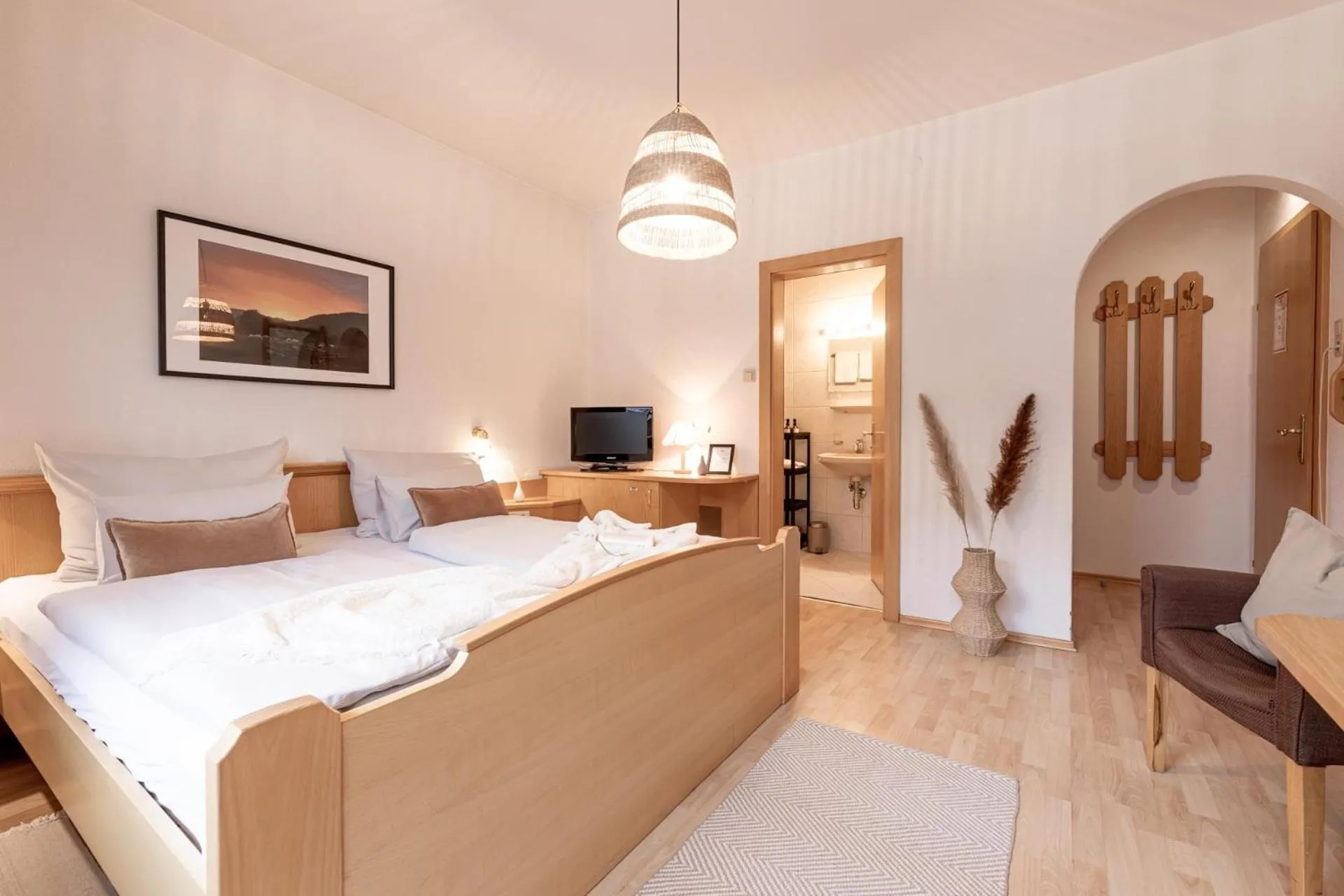 Bed in Der Thomataler Wirt