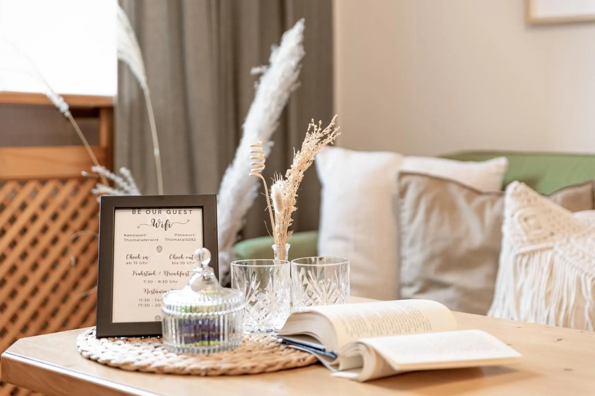 Bed in Der Thomataler Wirt