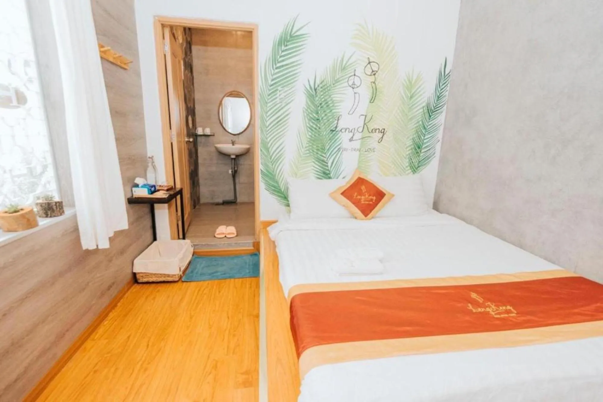 Bed in Lengkeng Da Lat Homestay