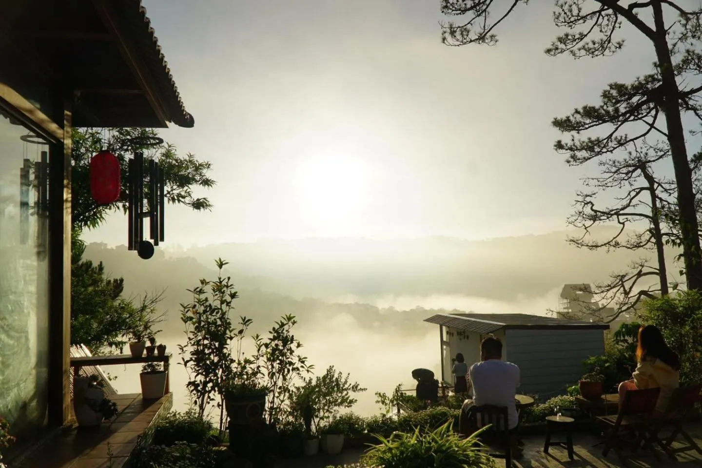 Mountain view in Lengkeng Da Lat Homestay