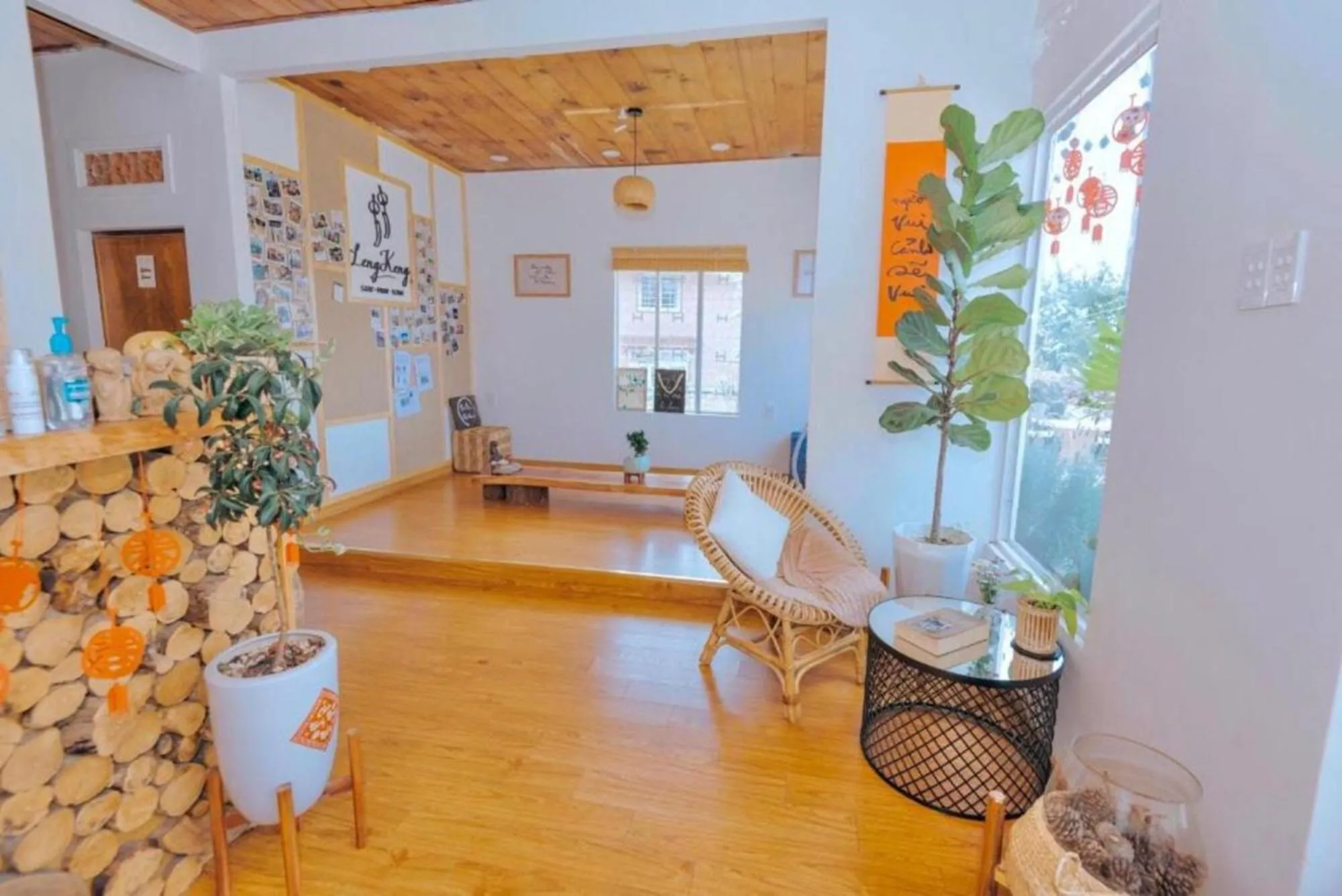 Lobby or reception in Lengkeng Da Lat Homestay