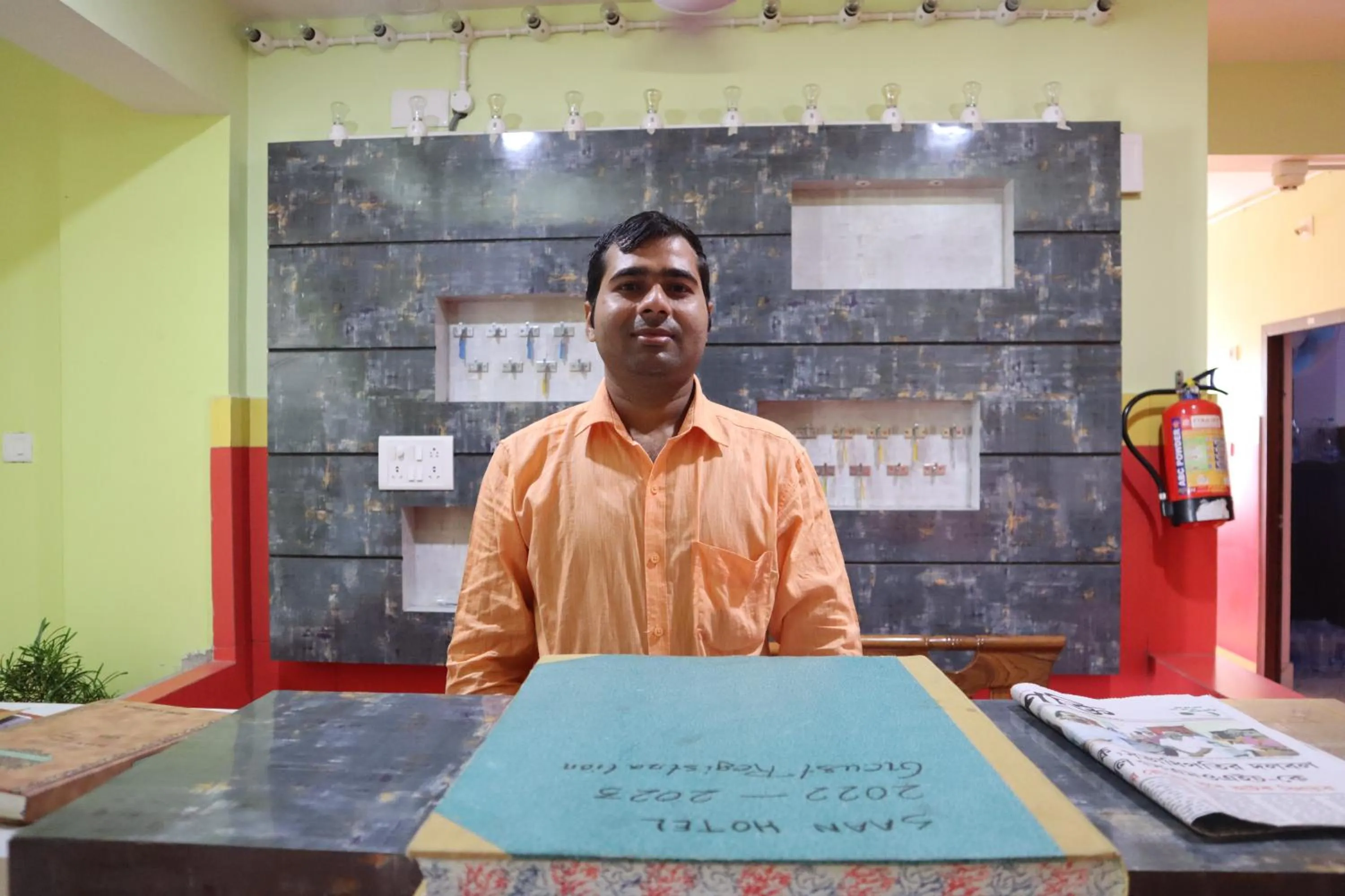 Staff in Hotel Saan Berhampore