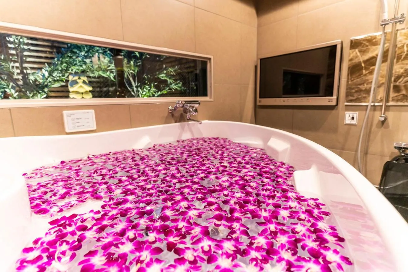 Hot Tub in BaliAn Resort Forest Ikebukuro