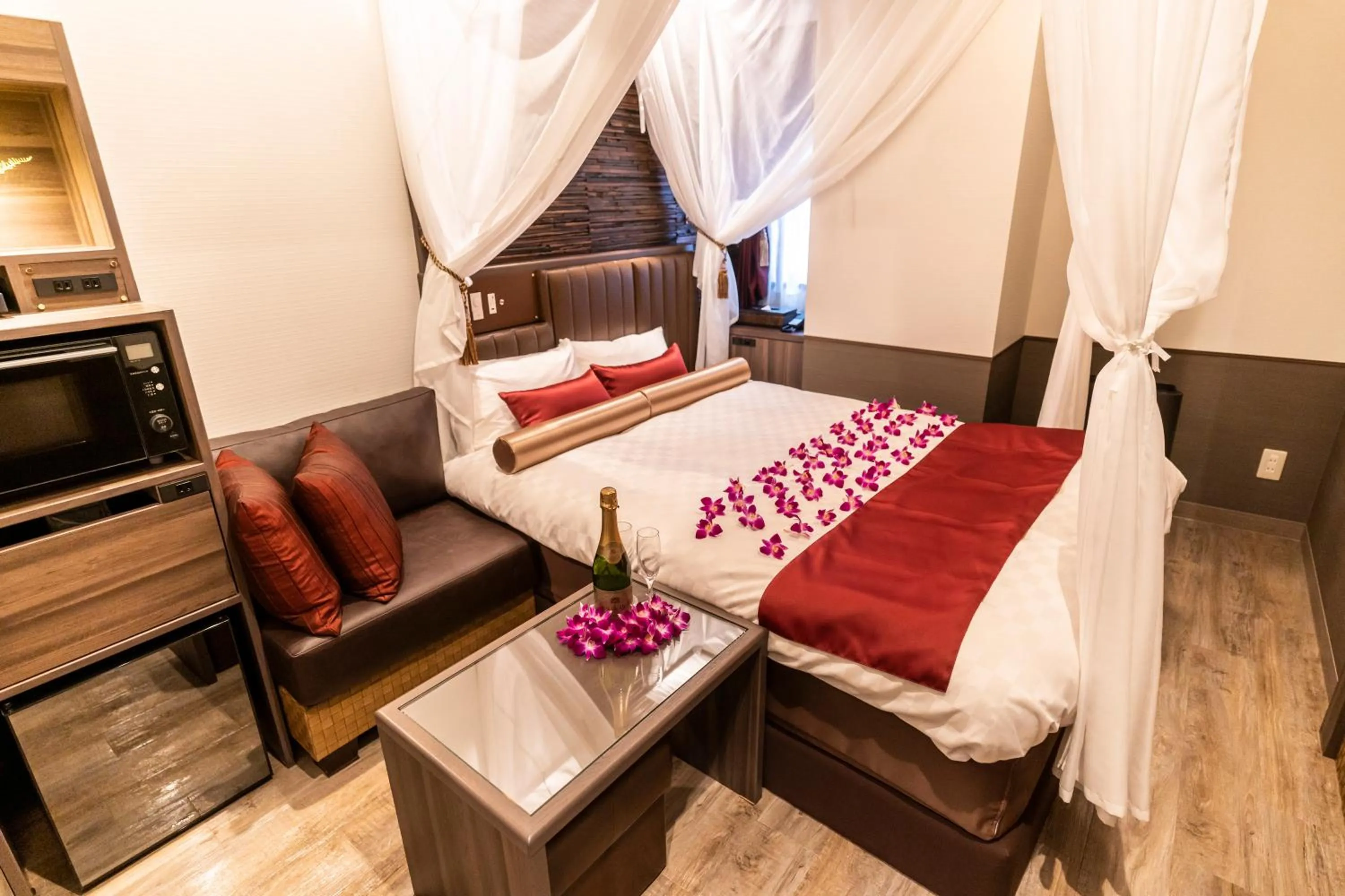 Photo of the whole room, Bed in BaliAn Resort Forest Ikebukuro