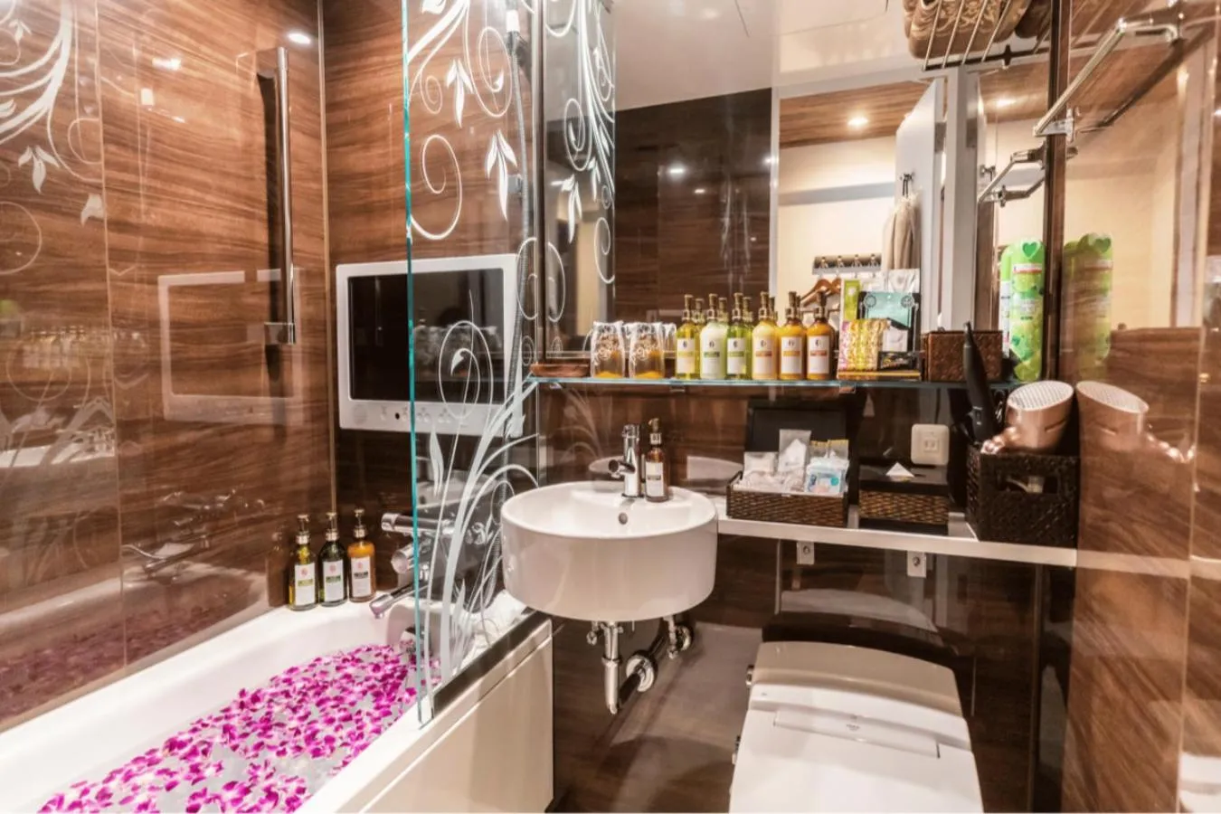 Bathroom in BaliAn Resort Forest Ikebukuro