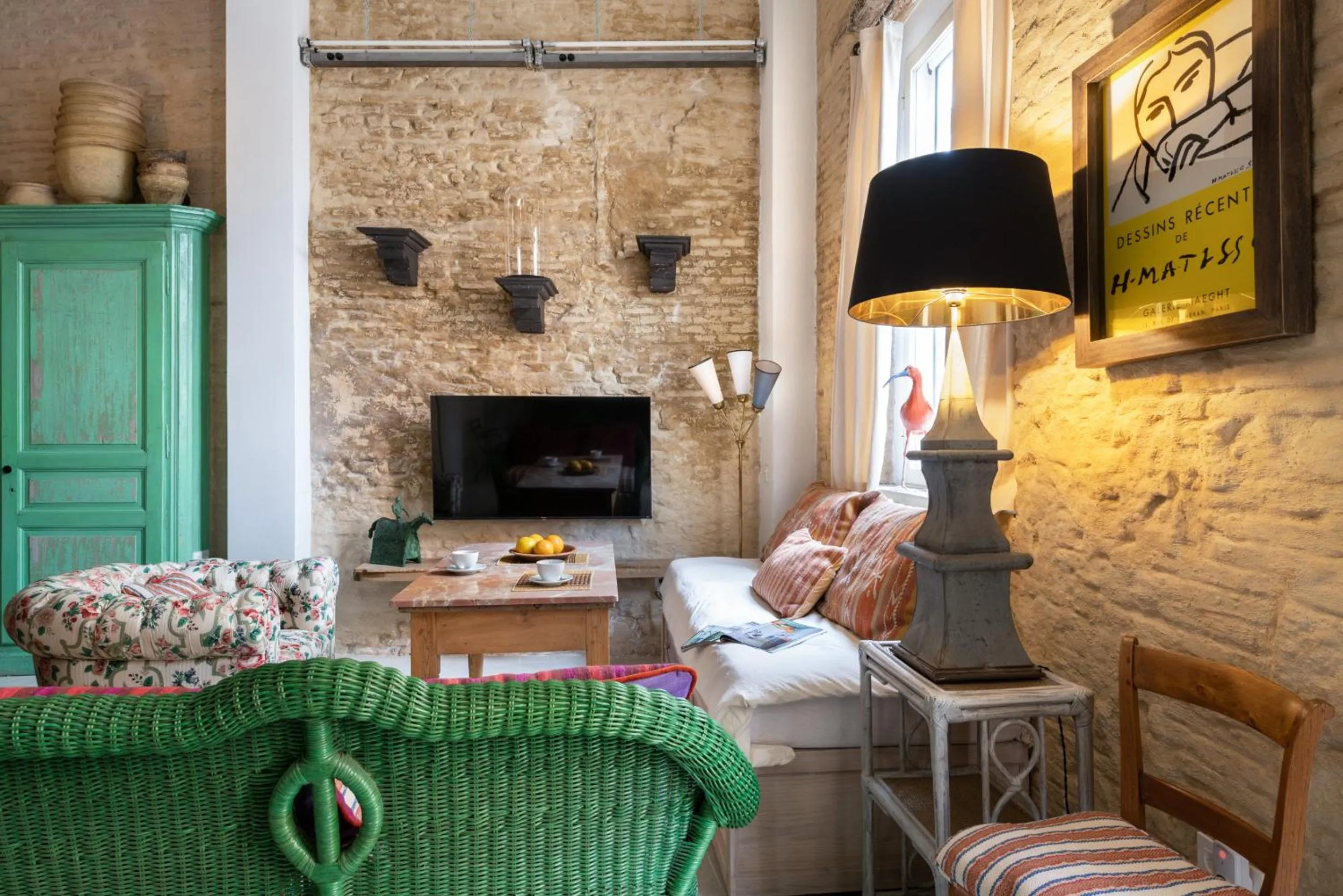 Living room in CSE San Bernardo