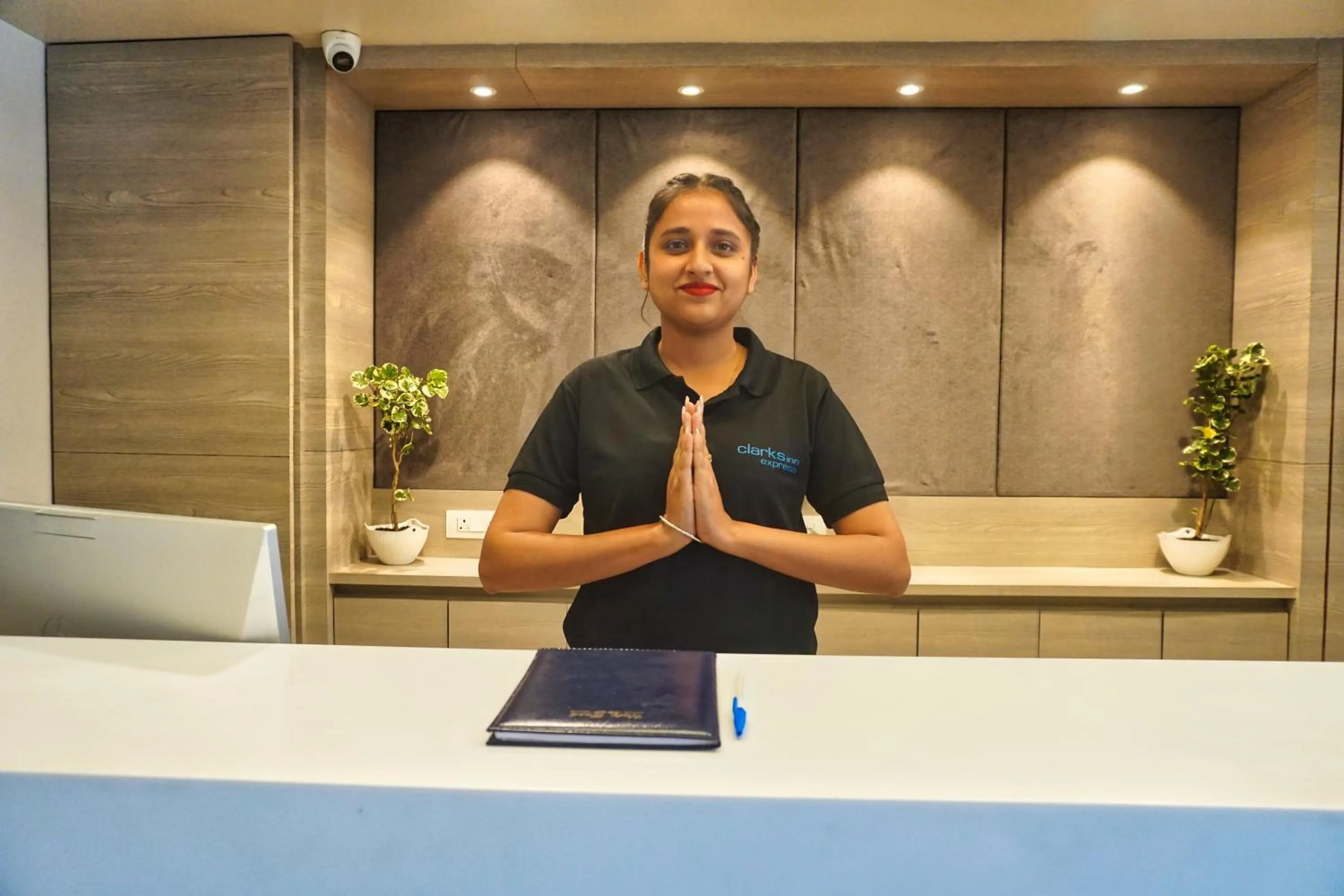 Staff in Clarks Inn Express Udaipur