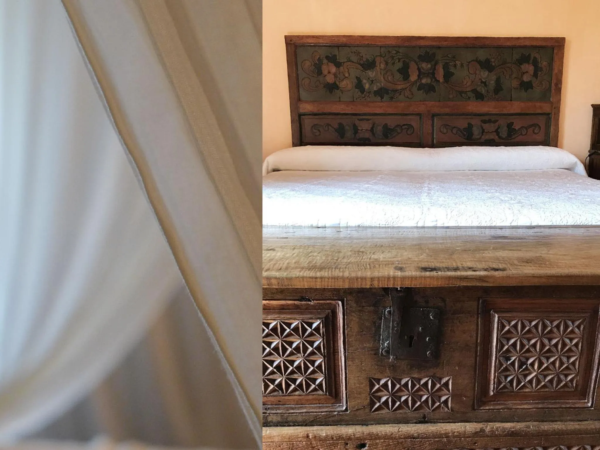 Bed in Finca Monasterio