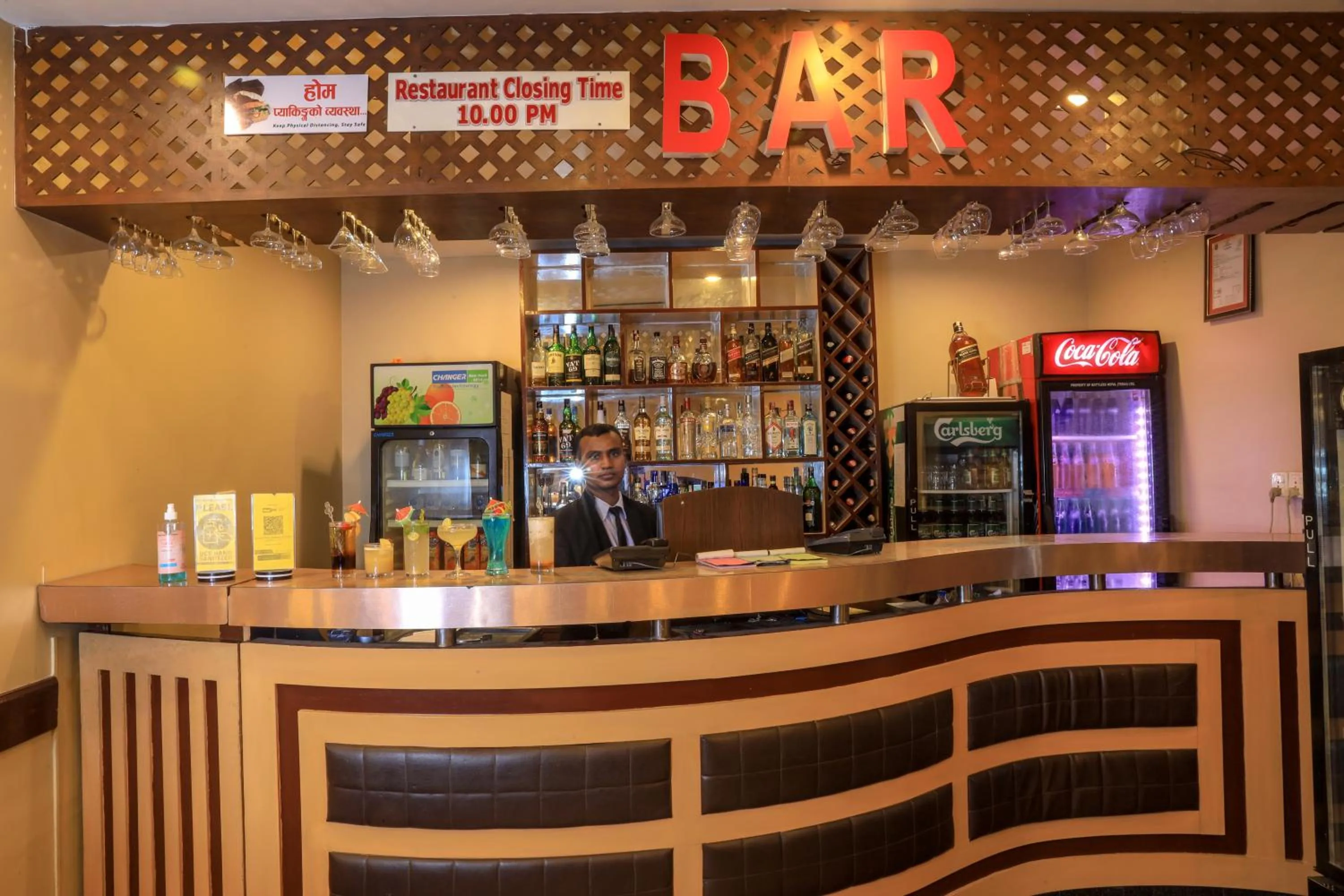 Lounge or bar in Bharatpur Garden Resort