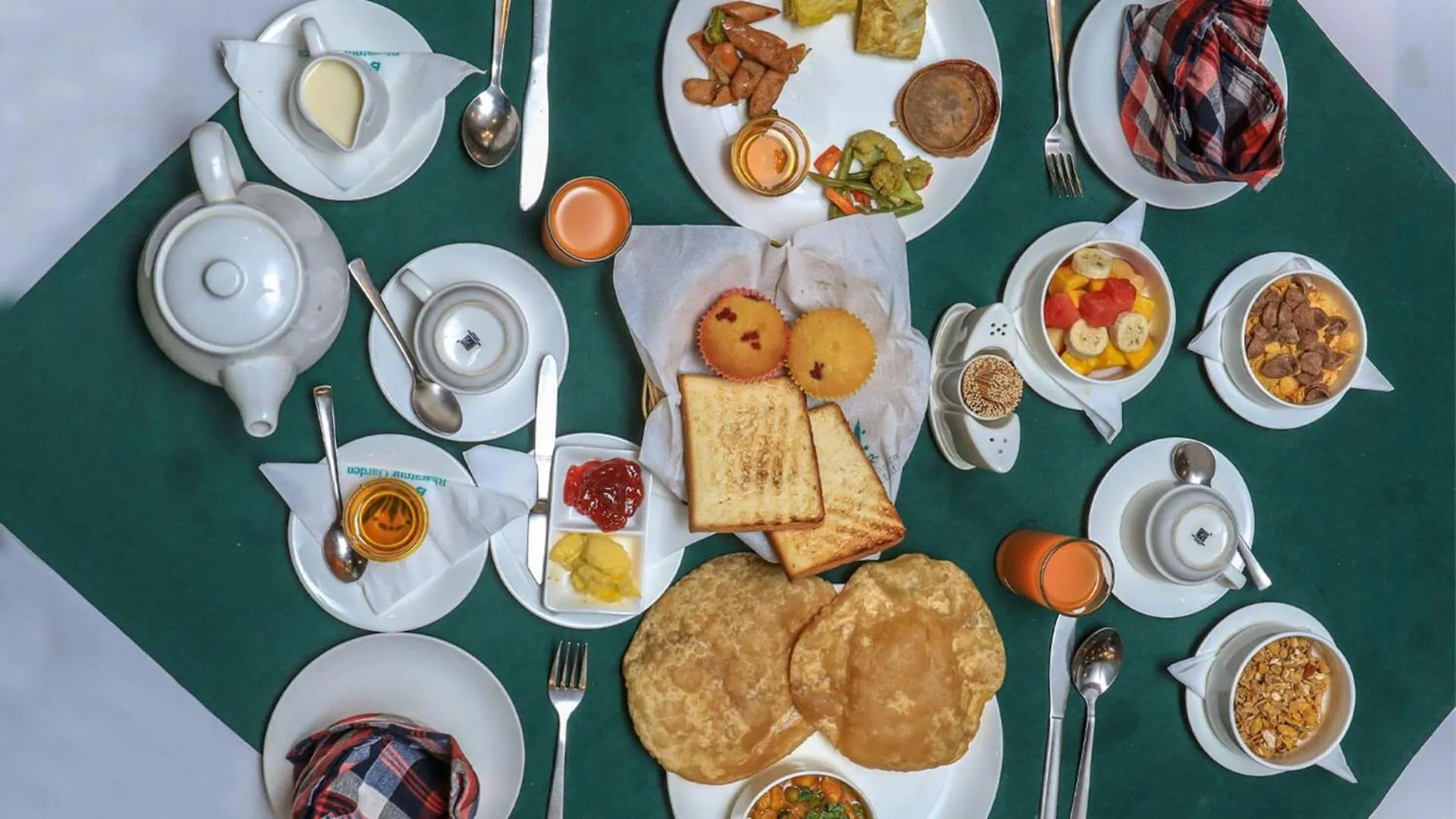 Breakfast in Bharatpur Garden Resort