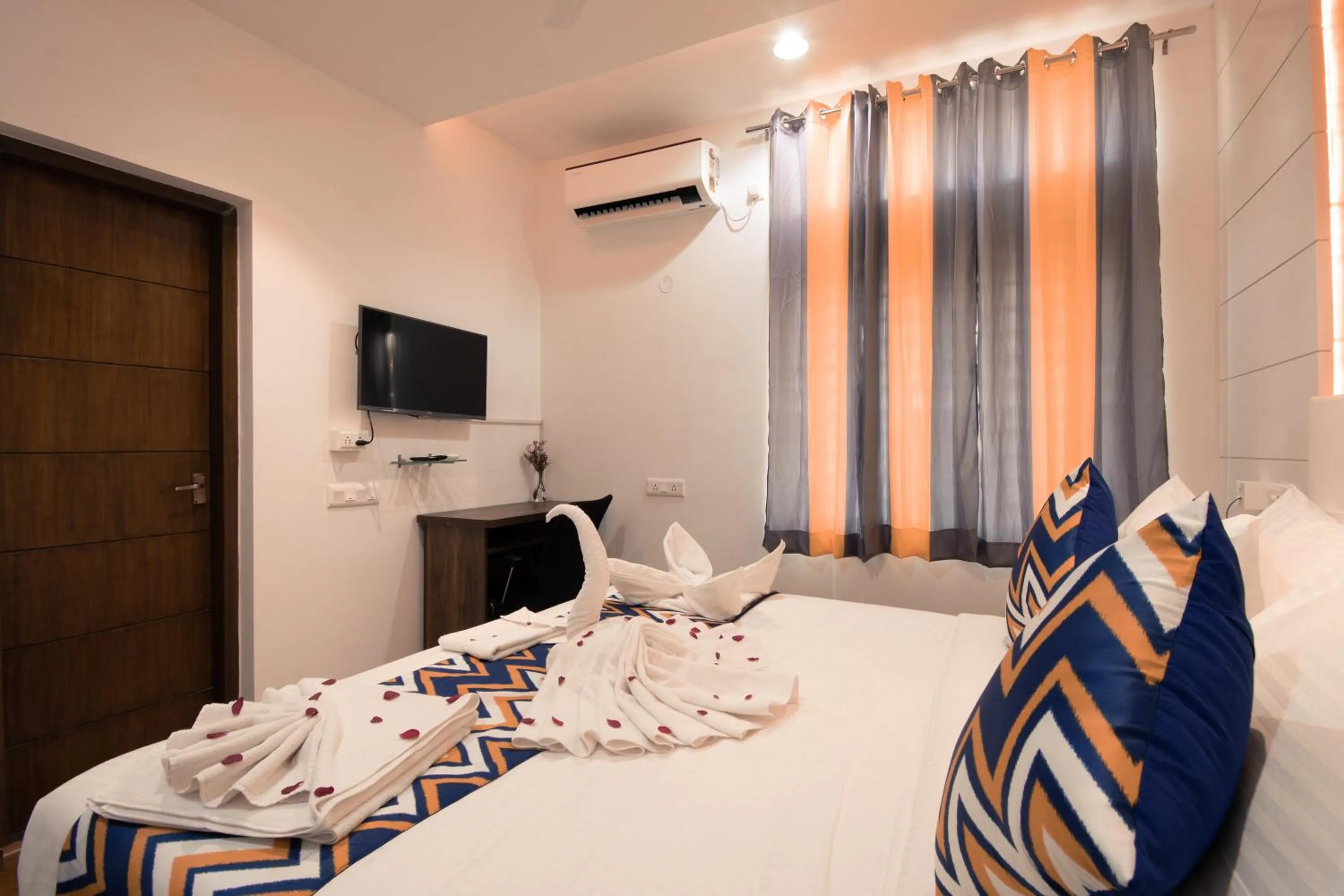 Bed in Athulya Residence Suite Rooms