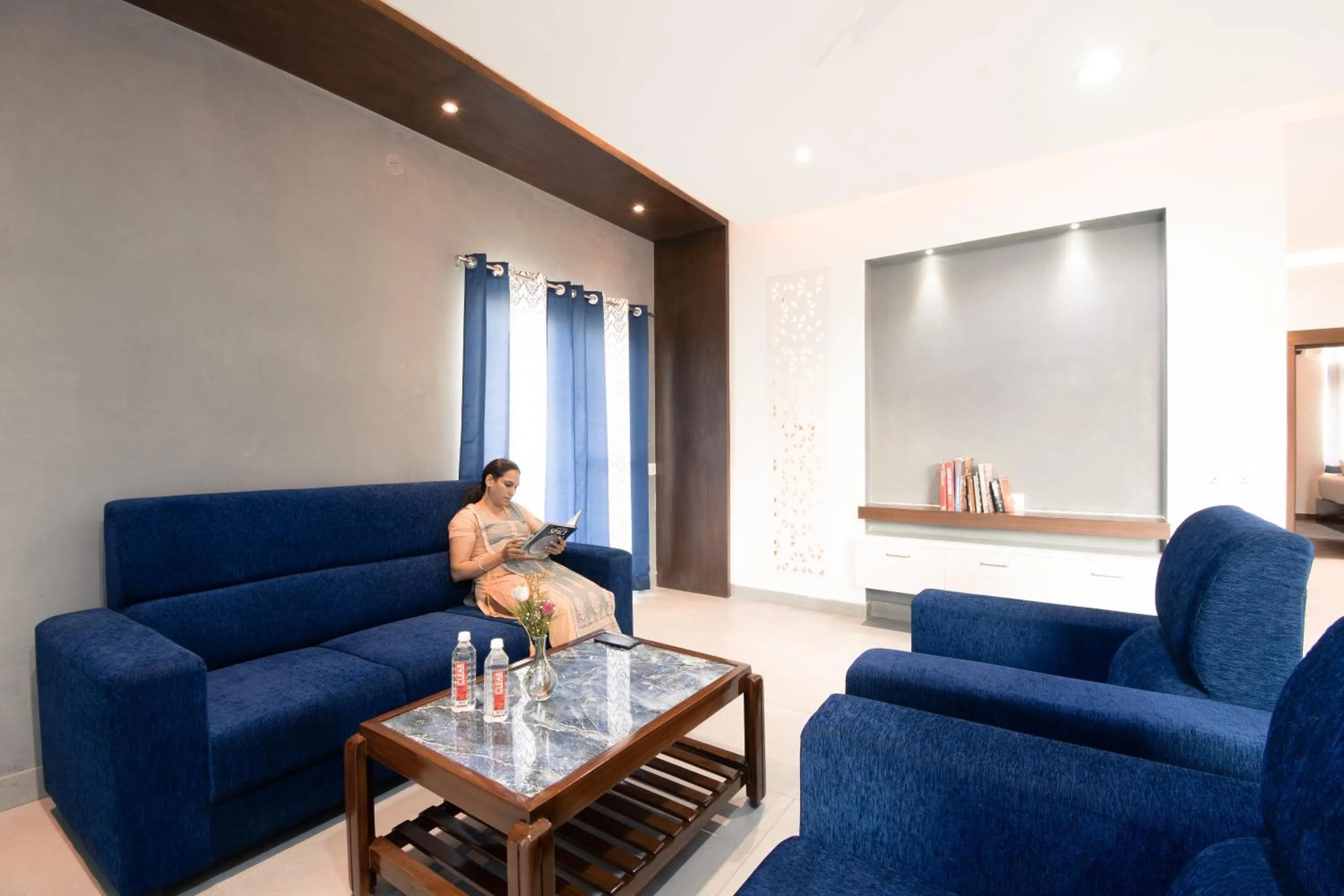 Living room in Athulya Residence Suite Rooms