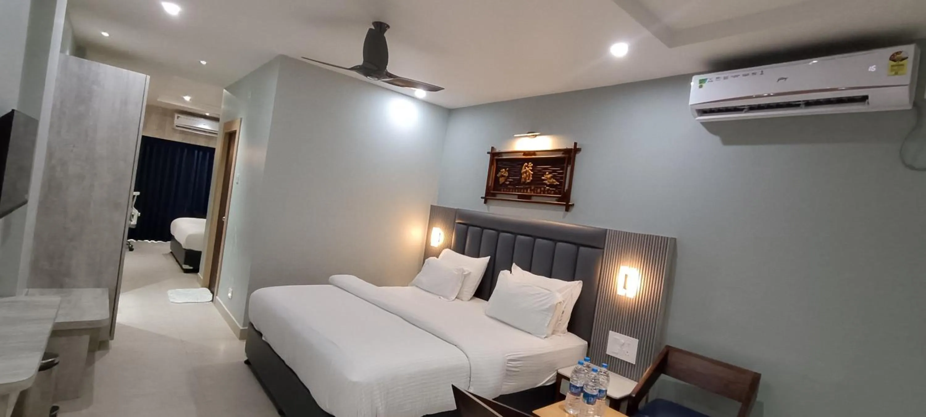 View (from property/room), Bed in Hotel Lee Garden Near to Blue Flag Beach 500 Mtrs