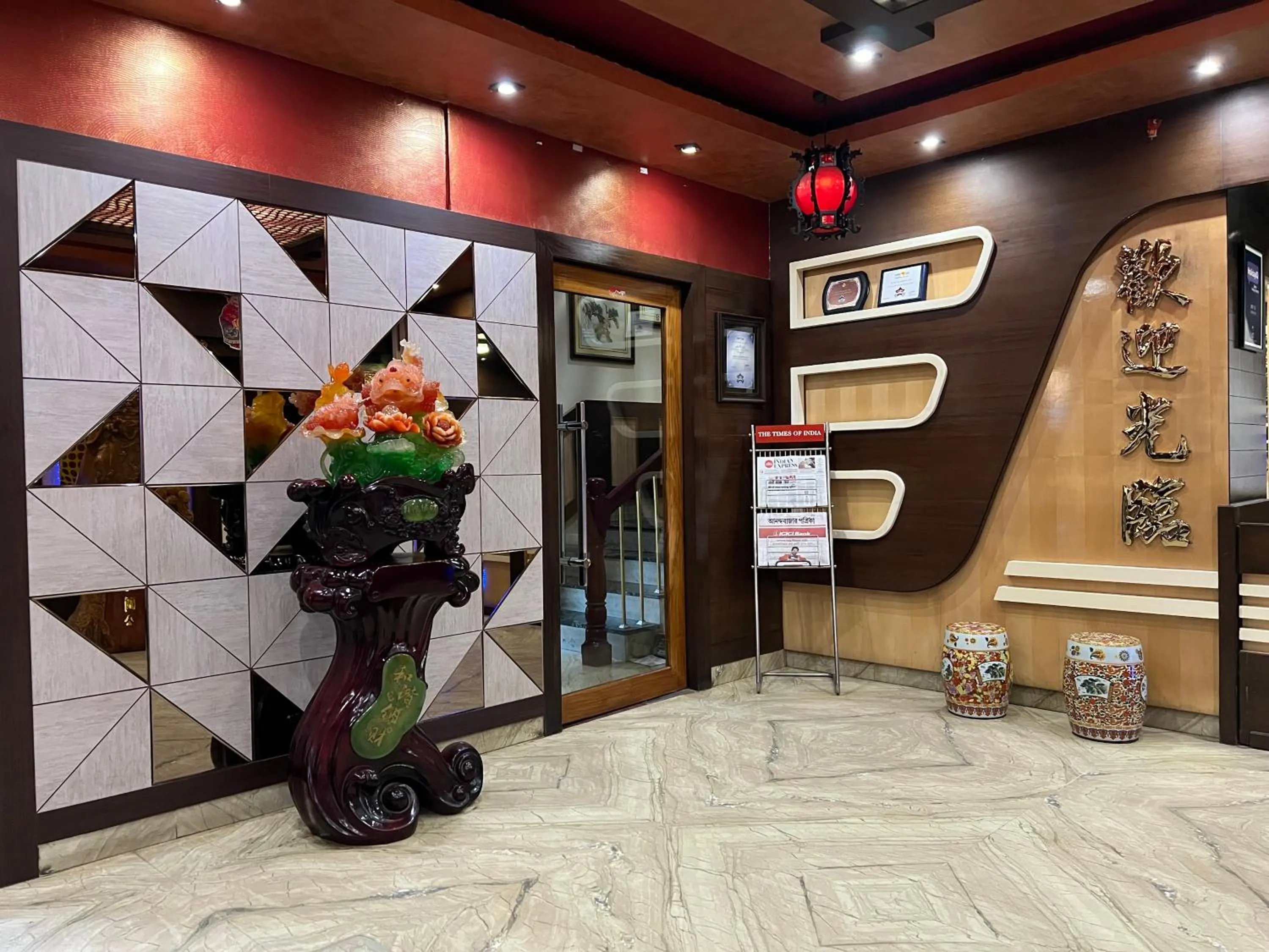 Lobby or reception in Hotel Lee Garden Near to Blue Flag Beach 500 Mtrs