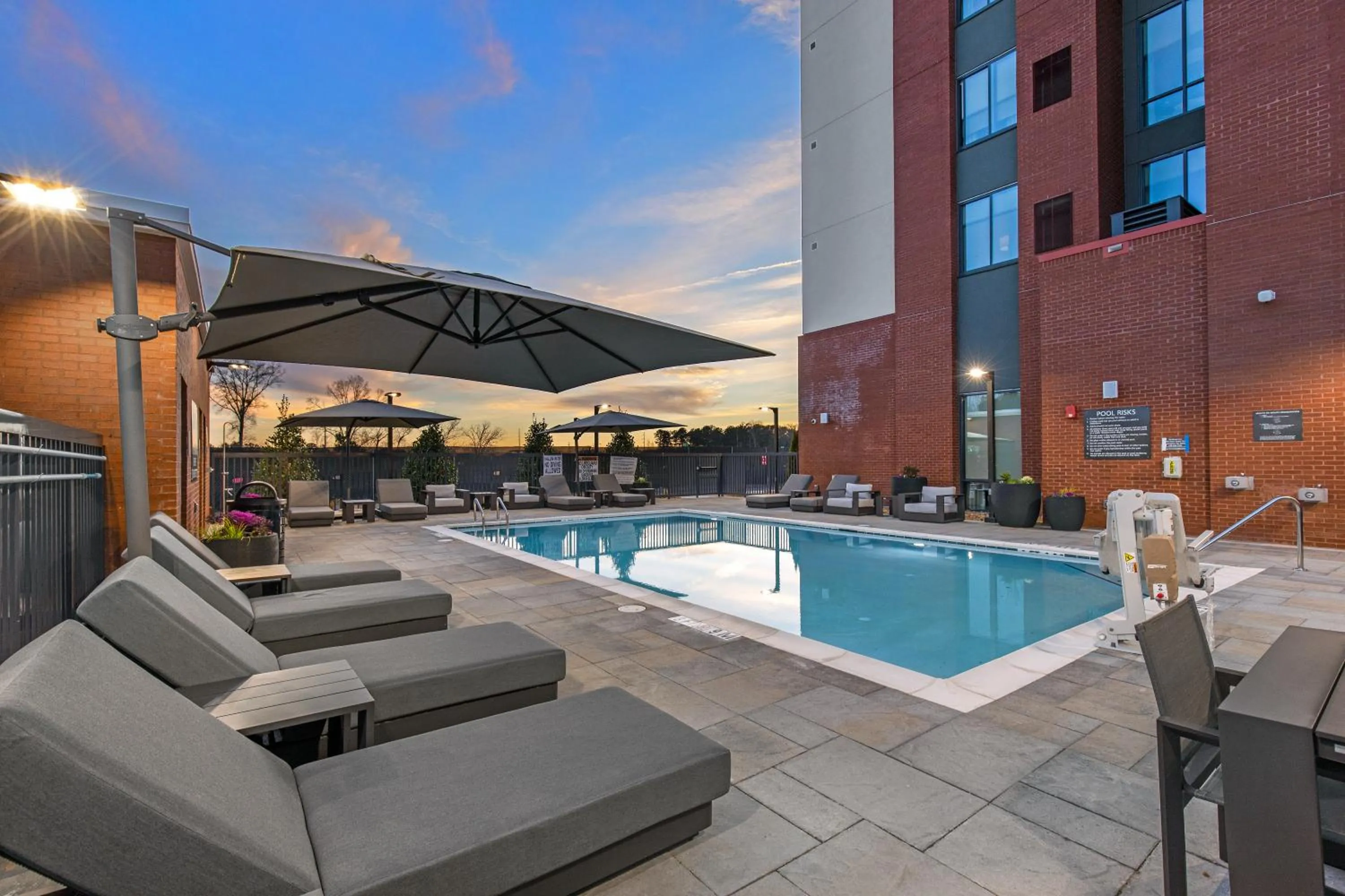 Swimming pool in Residence Inn by Marriott Atlanta Covington