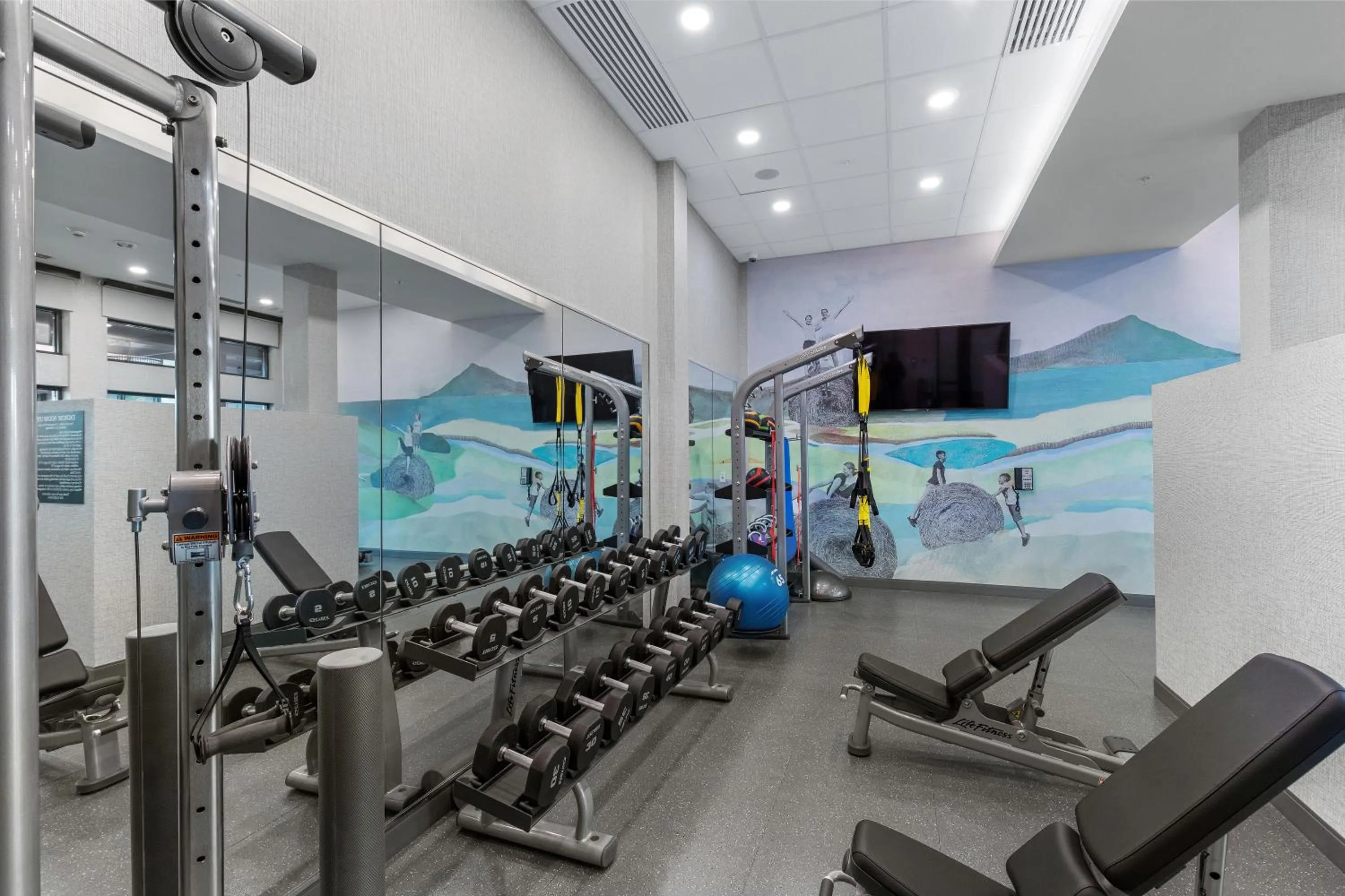 Fitness centre/facilities in Residence Inn by Marriott Atlanta Covington