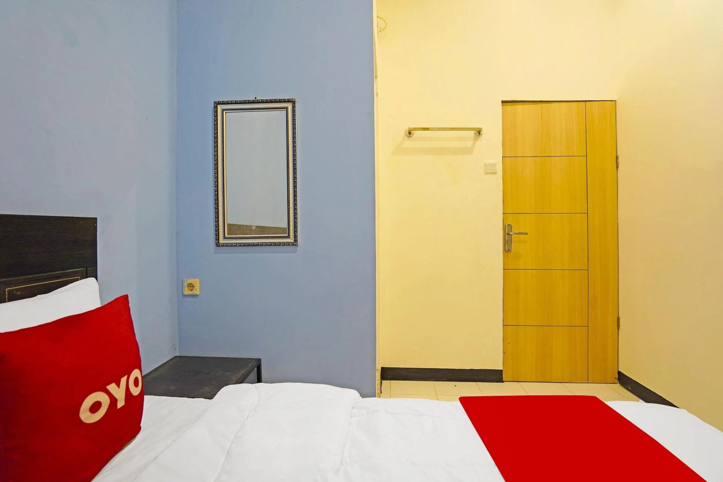 Bedroom, Bed in OYO Life 91867 Gangnam Style Kutai