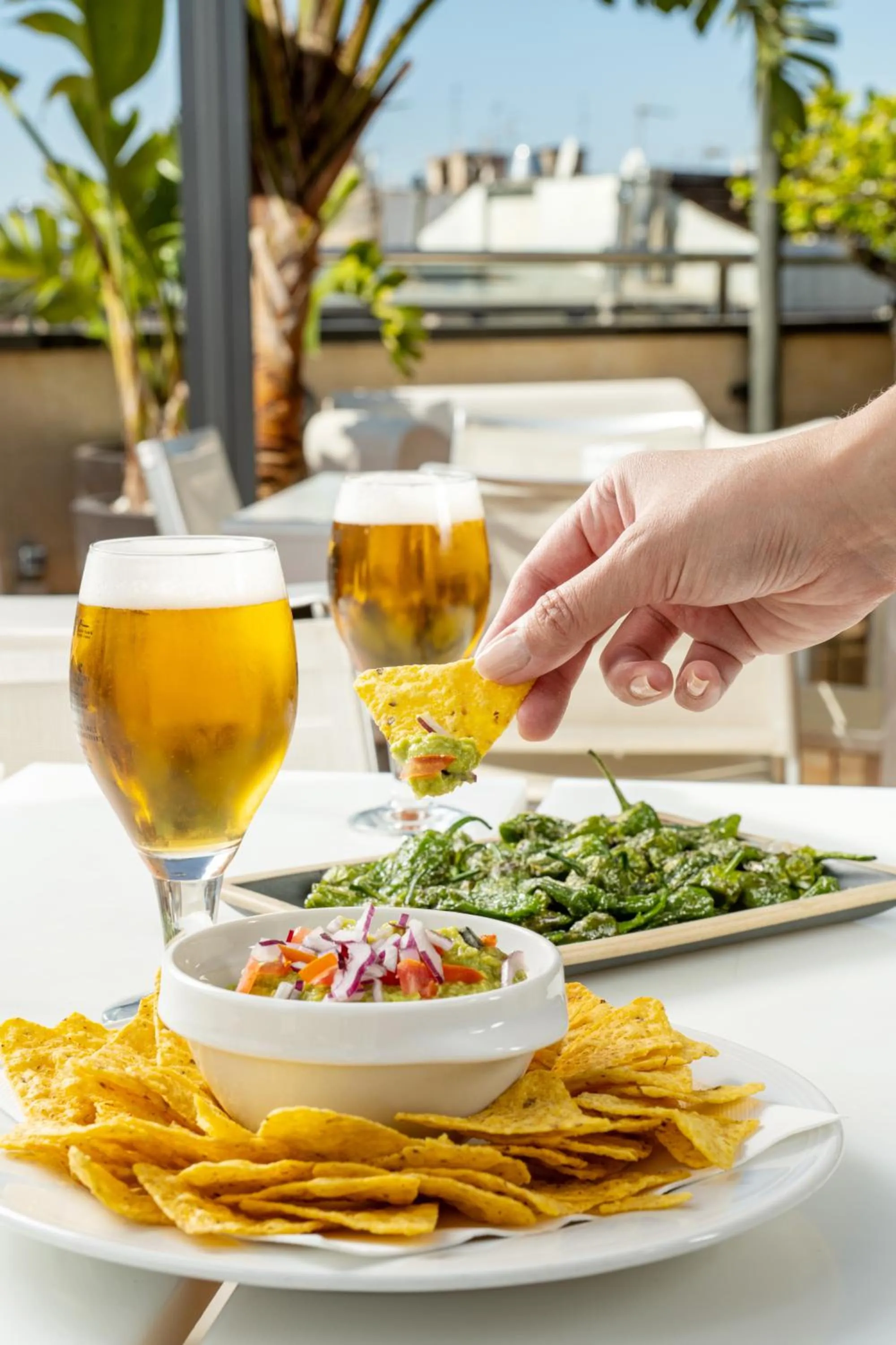 Restaurant/places to eat in Hotel America Barcelona