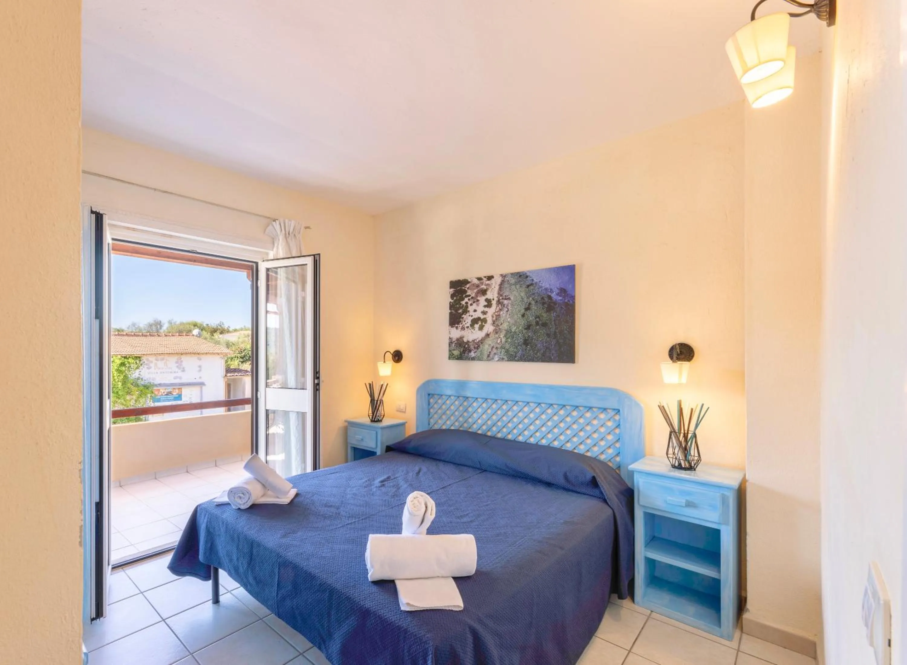 Bedroom, Bed in Residence a Golfo di Marinella a 450 mt dal mare