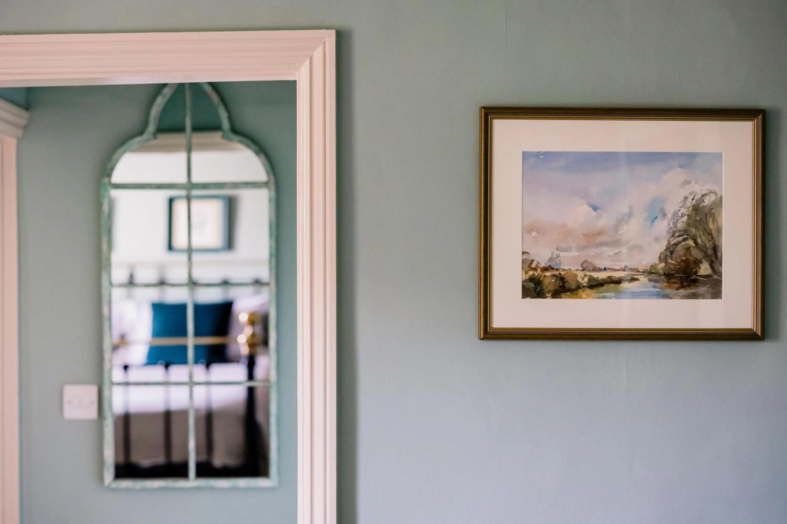 Decorative detail in The Crown, Bildeston