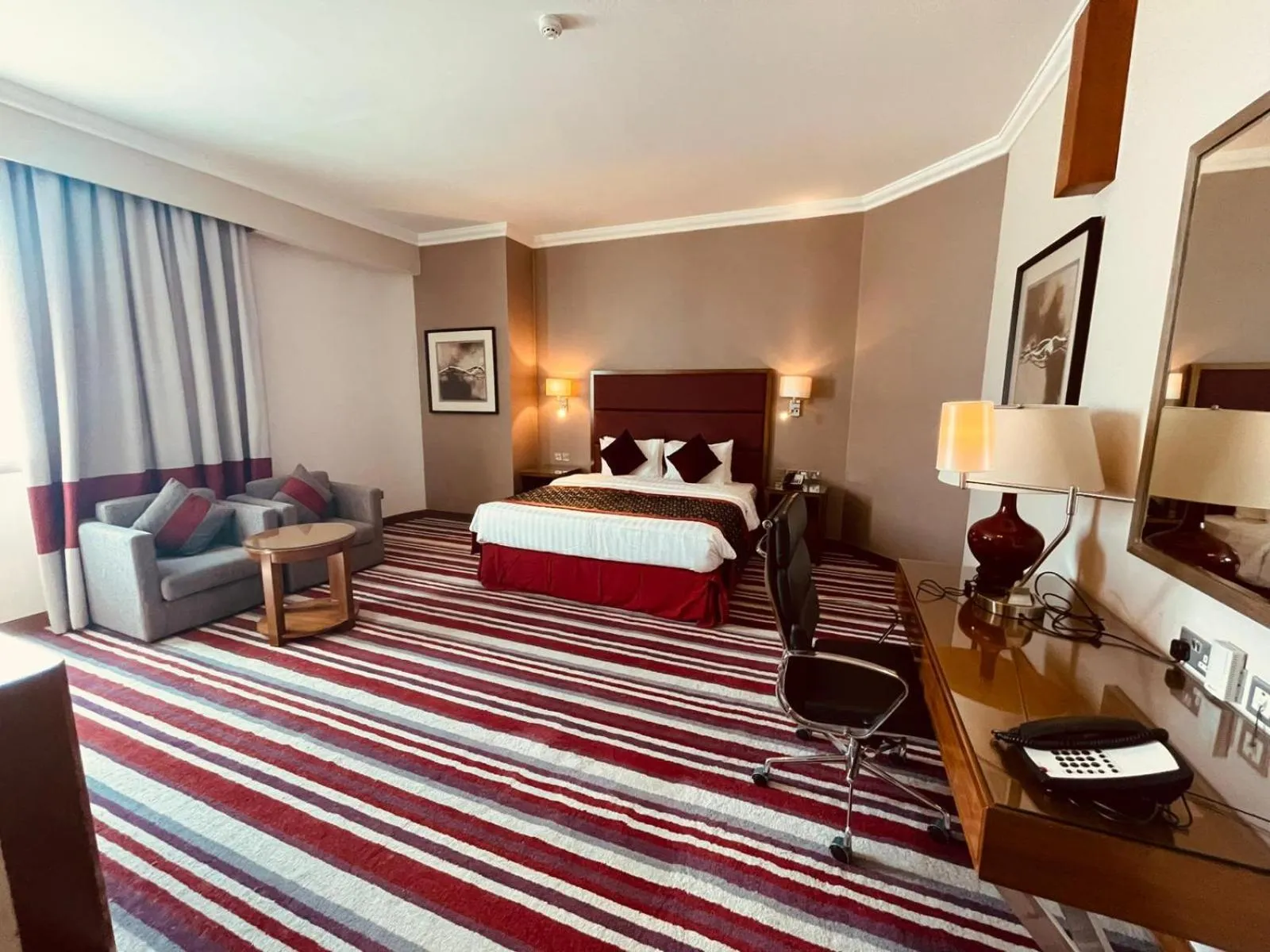 Bed in Wonder Palace Hotel Qatar